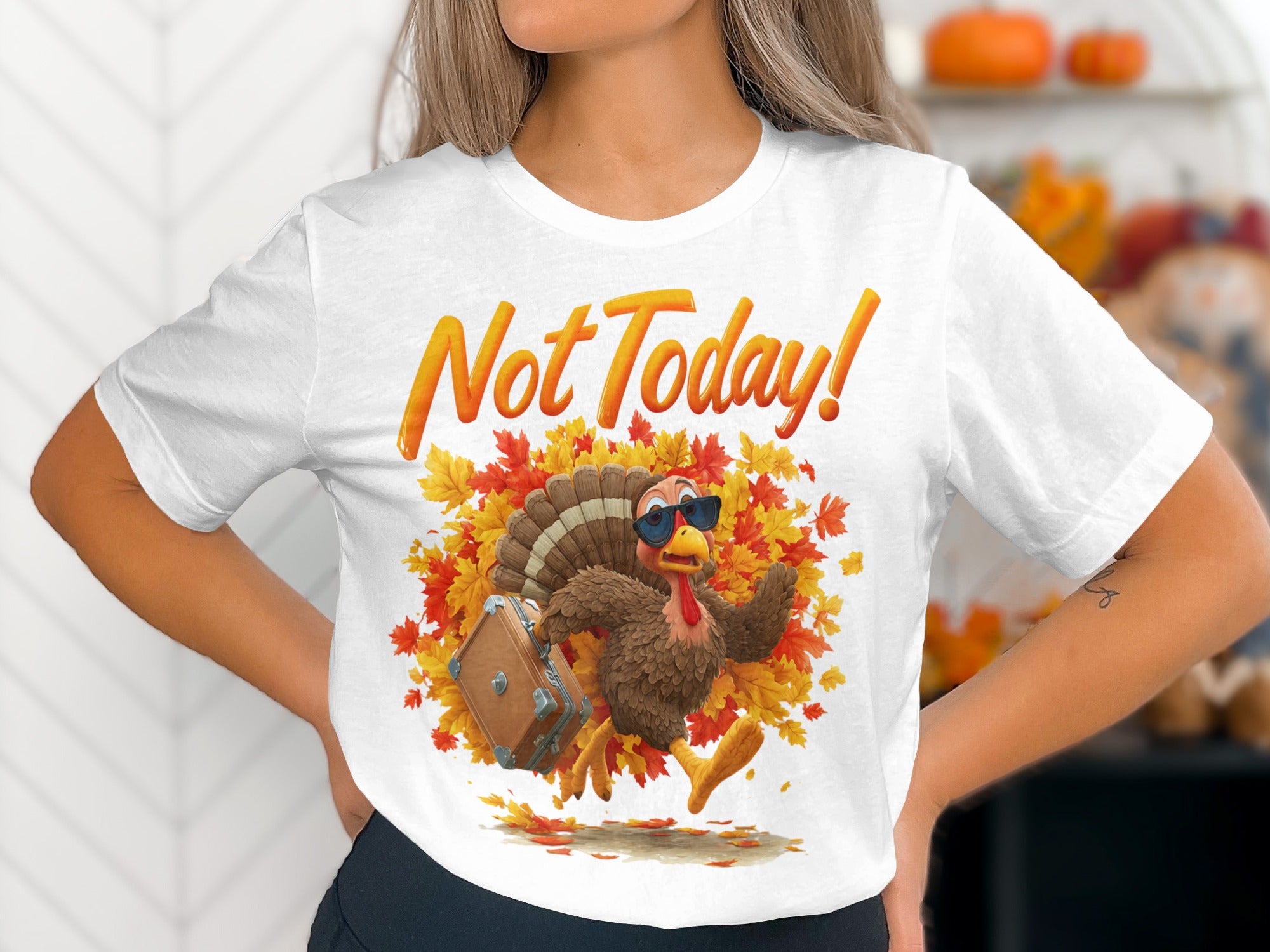 Not Today Turkey with Sunglasses and Suitcase product