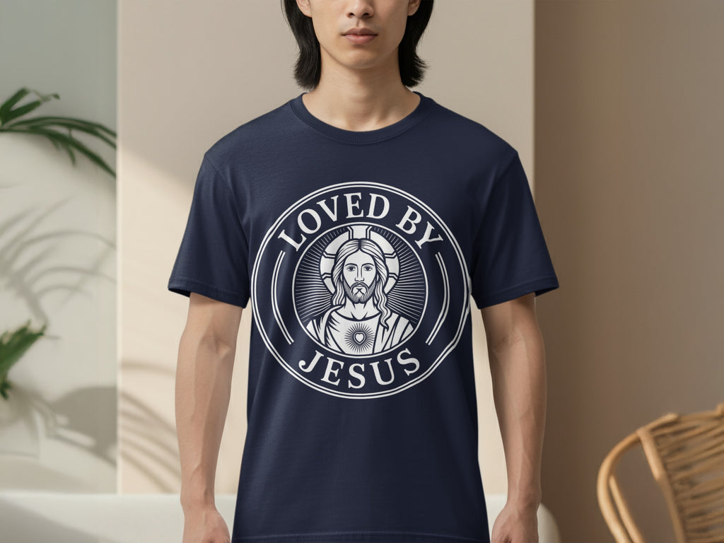 Loved By Jesus T-Shirt Trendy Fashion Apparel
