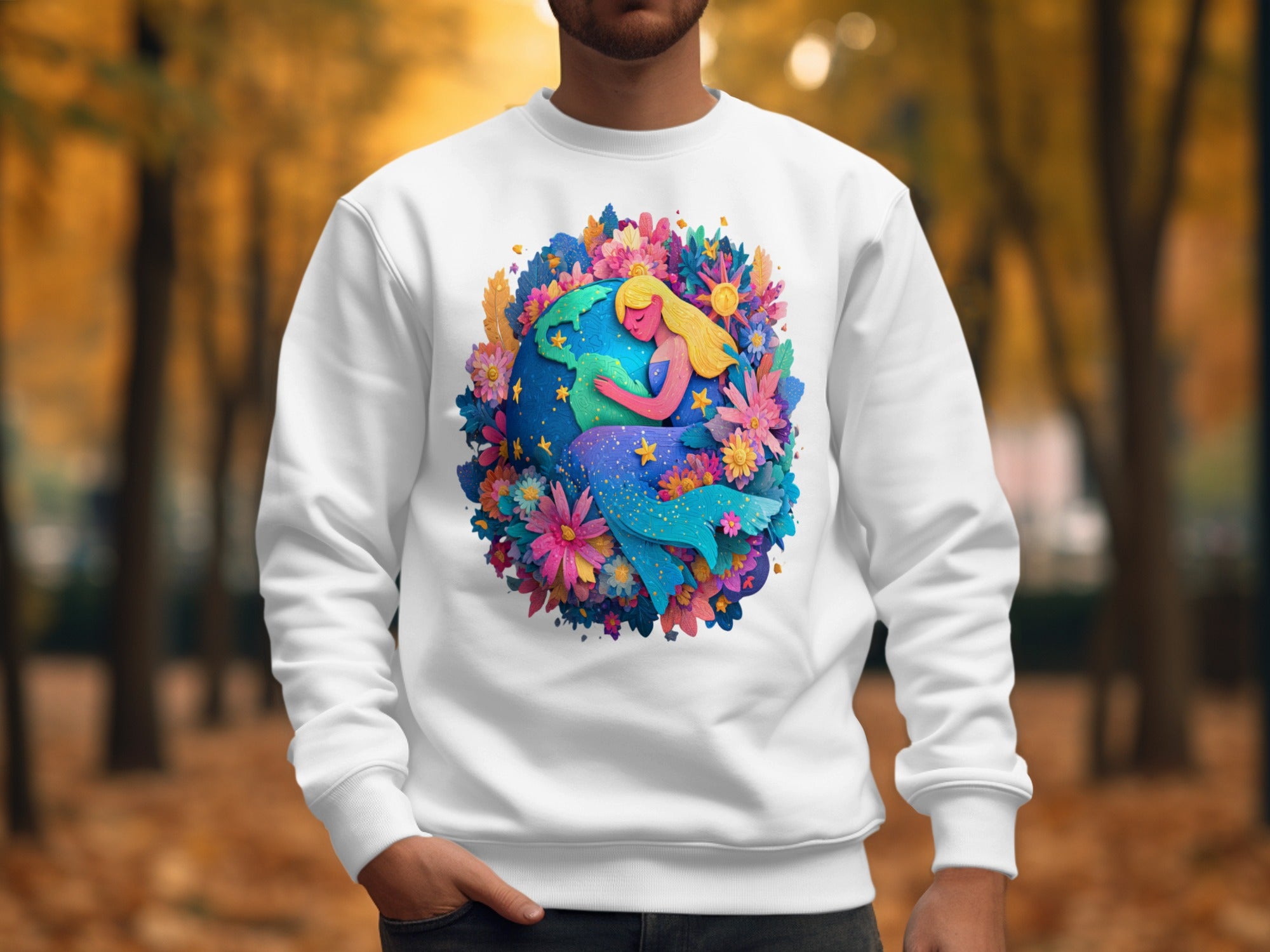 Dreamy Wonderland Artistic Sweatshirt