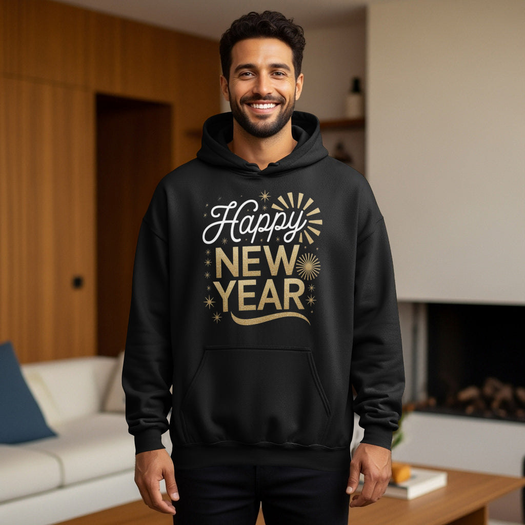 Festive and Stylish Happy New Year Hoodie