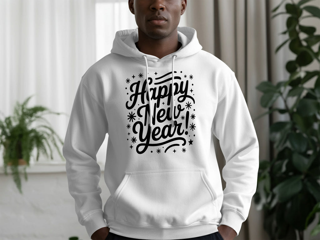 Happy New Year Hoodie for Stylish Festive Look