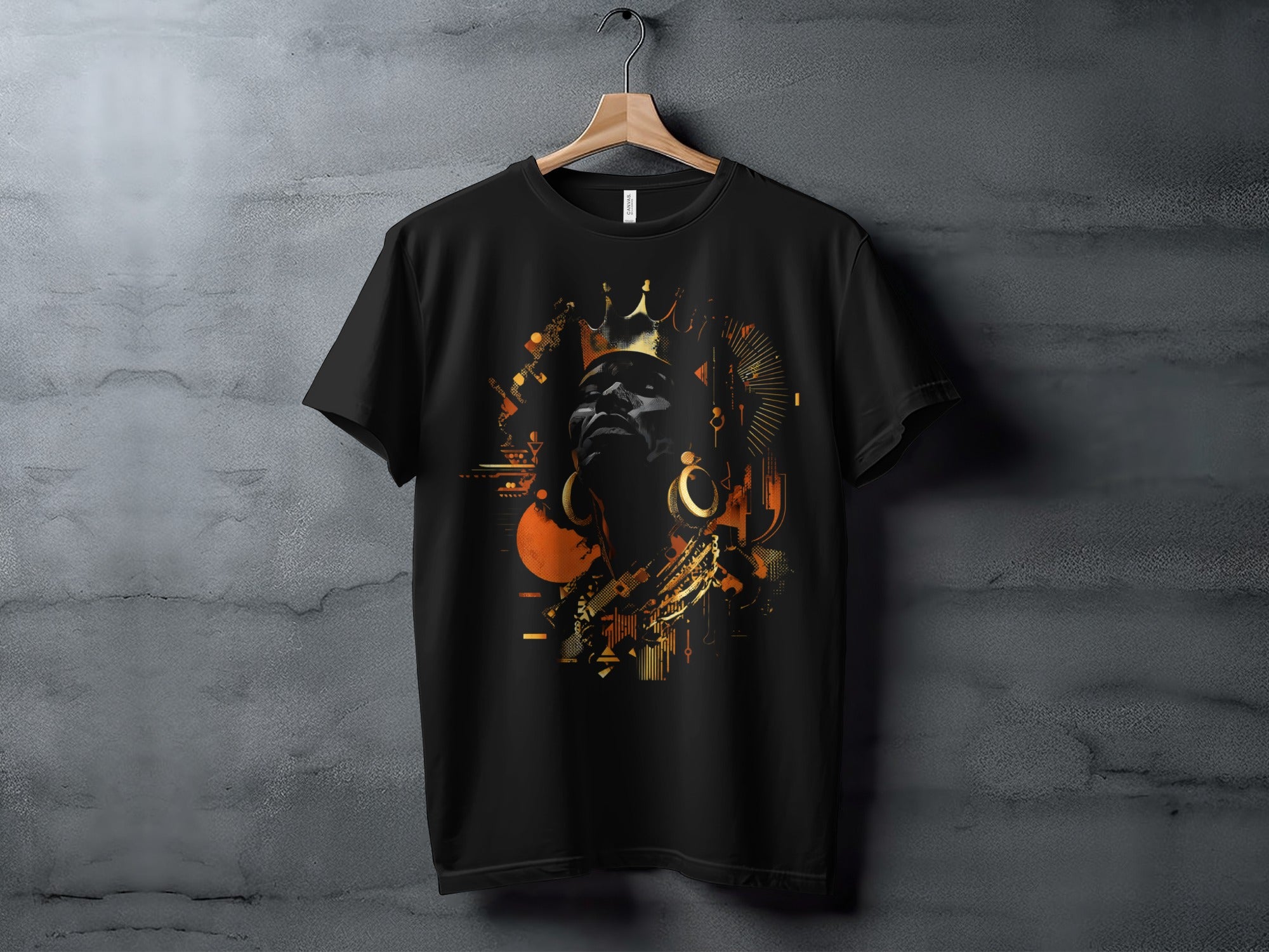 Vintage Jazz Musician Graphic Art T-shirt product
