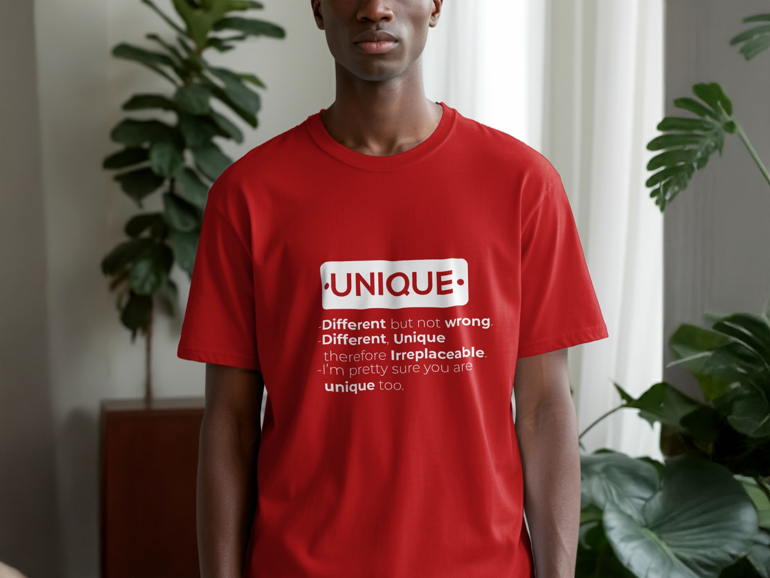 Unique Different But Not Wrong Irreplaceable T-shirt