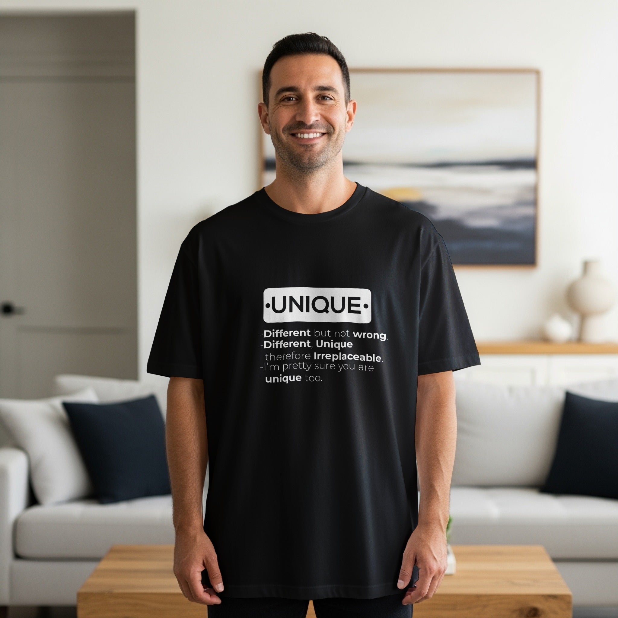 Unique Inspirational Unisex T-shirt with Motivation