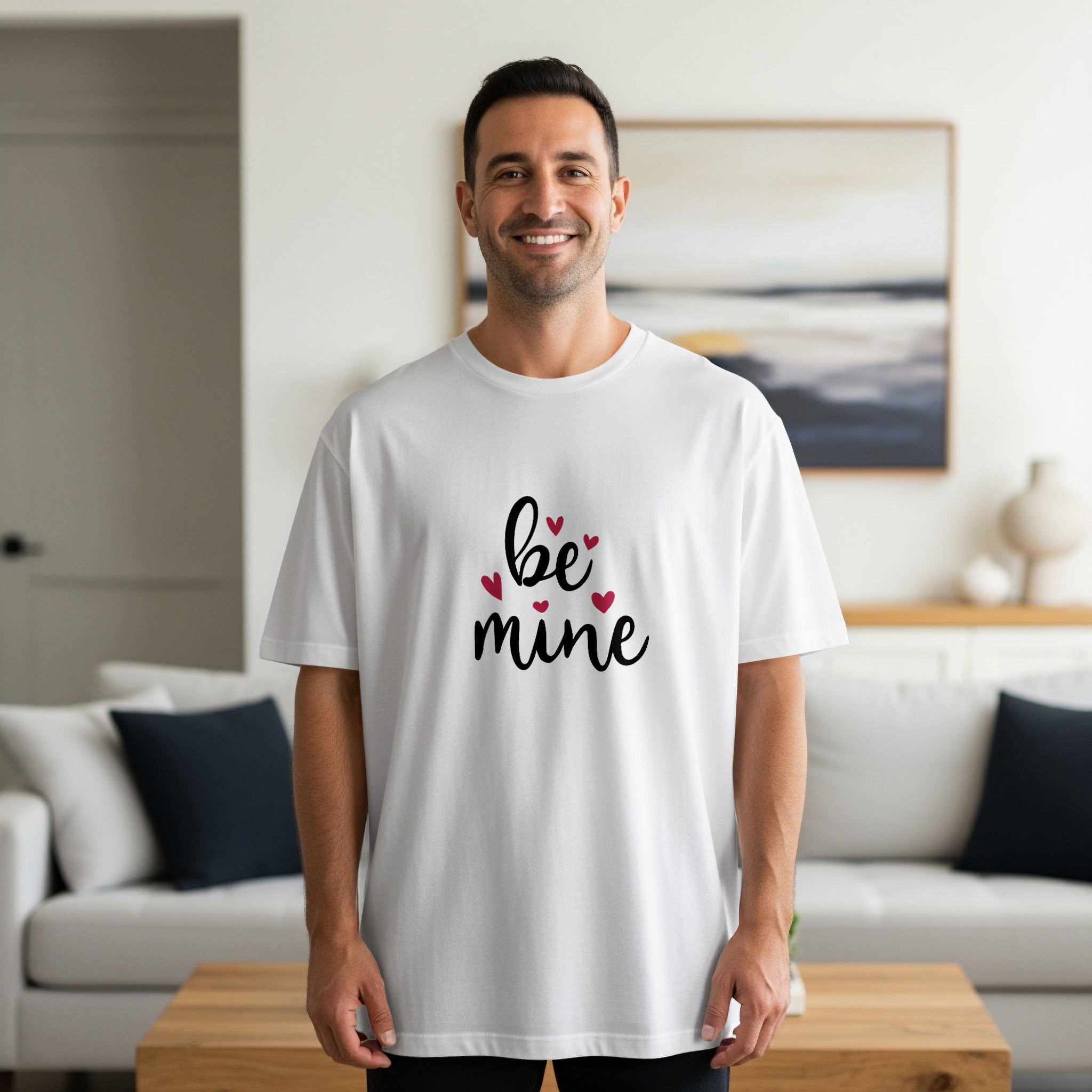 Be Mine Hearts Design Valentine's Day Apparel