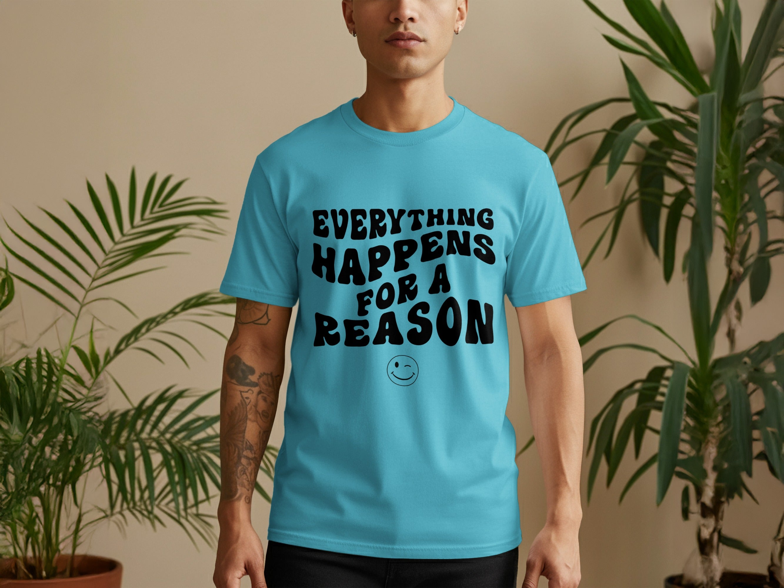 Everything Happens For A Reason graphic tee