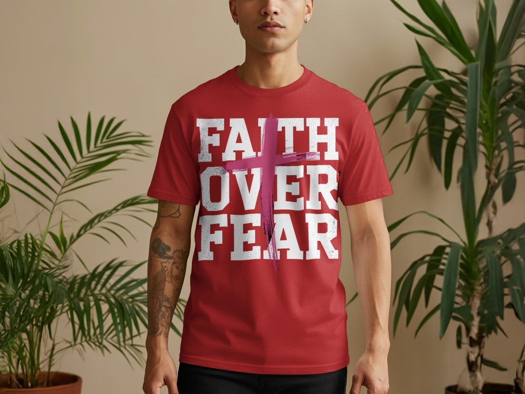 Faith Over Fear Graphic T-Shirt Product