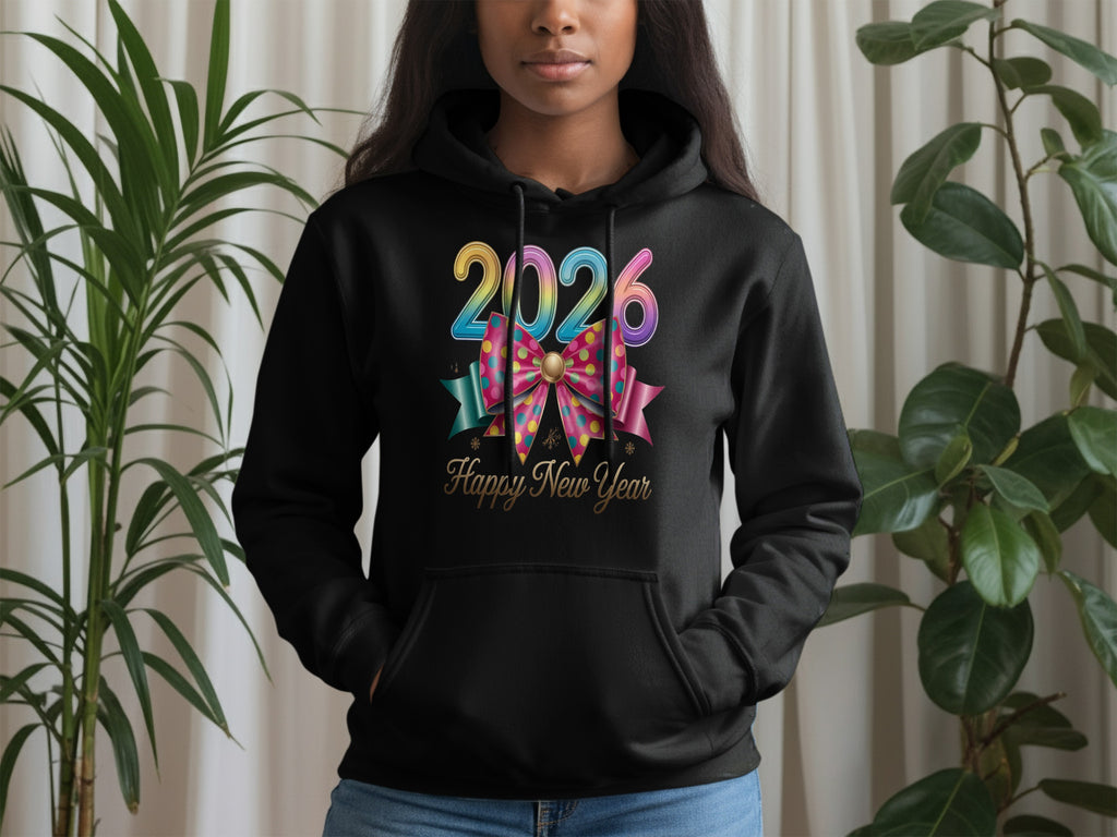 Festive 2026 Happy New Year Hoodie for Celebrations