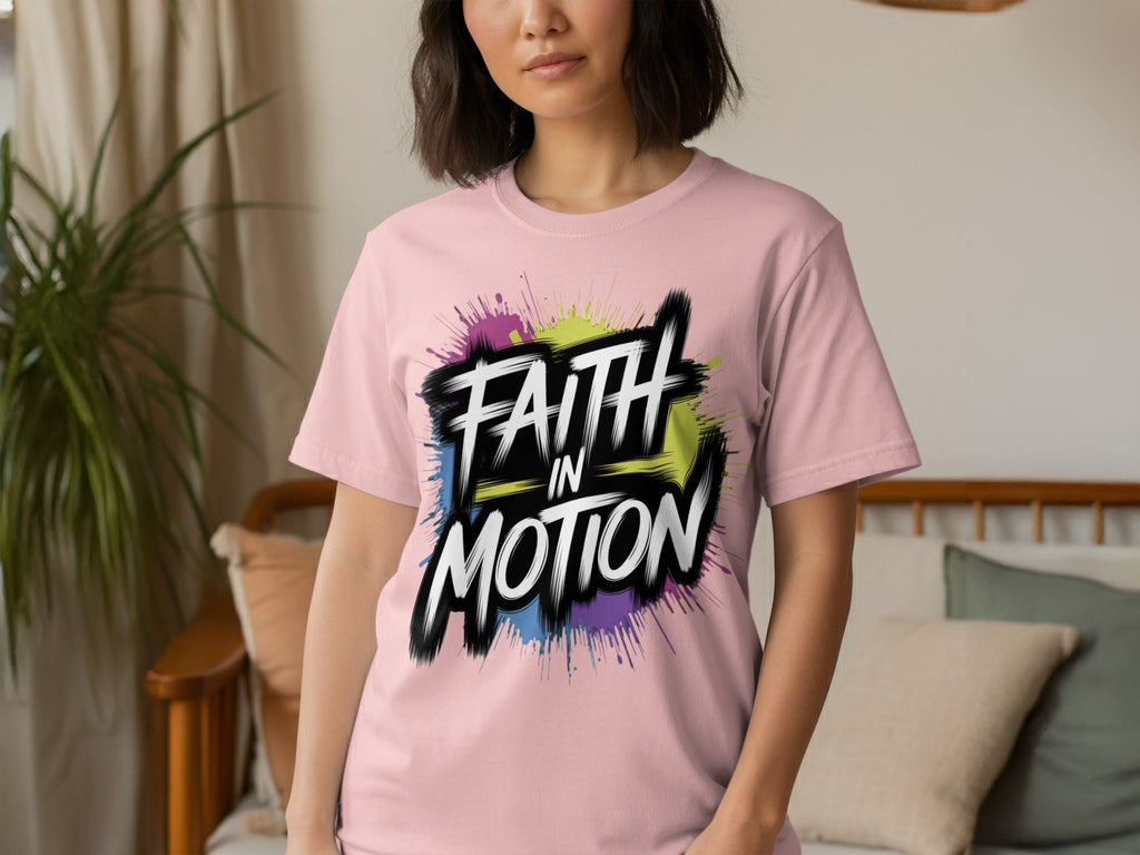 Faith In Motion Graphic Tee for Fashion Lovers