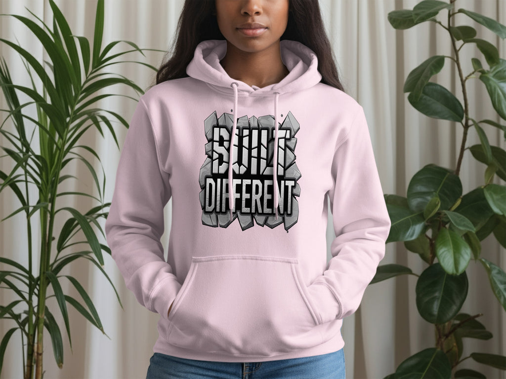 Still Different Hoodie with Bold Graphic Design