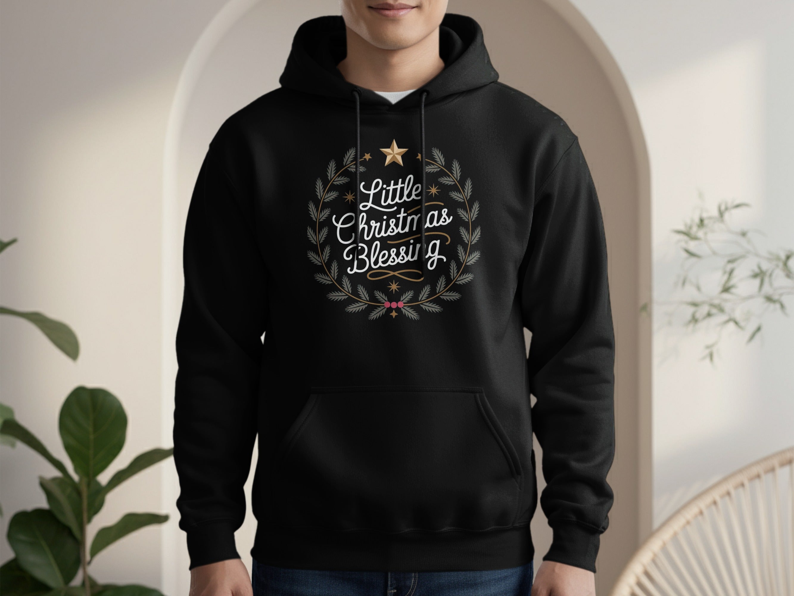 Little Christmas Blessing Hoodie for the holiday season