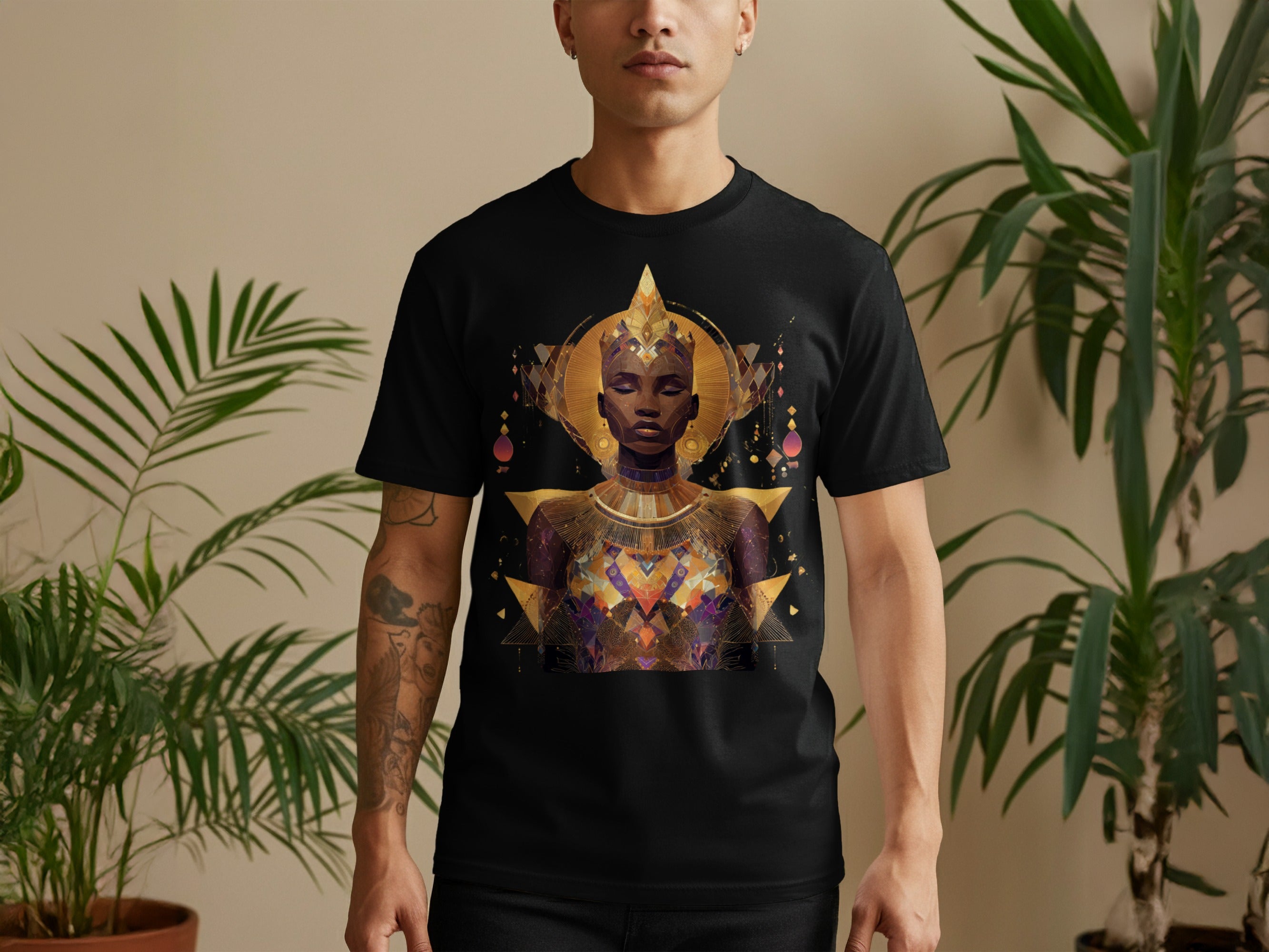 Ancient Warrior Queen Themed Graphic Tee product