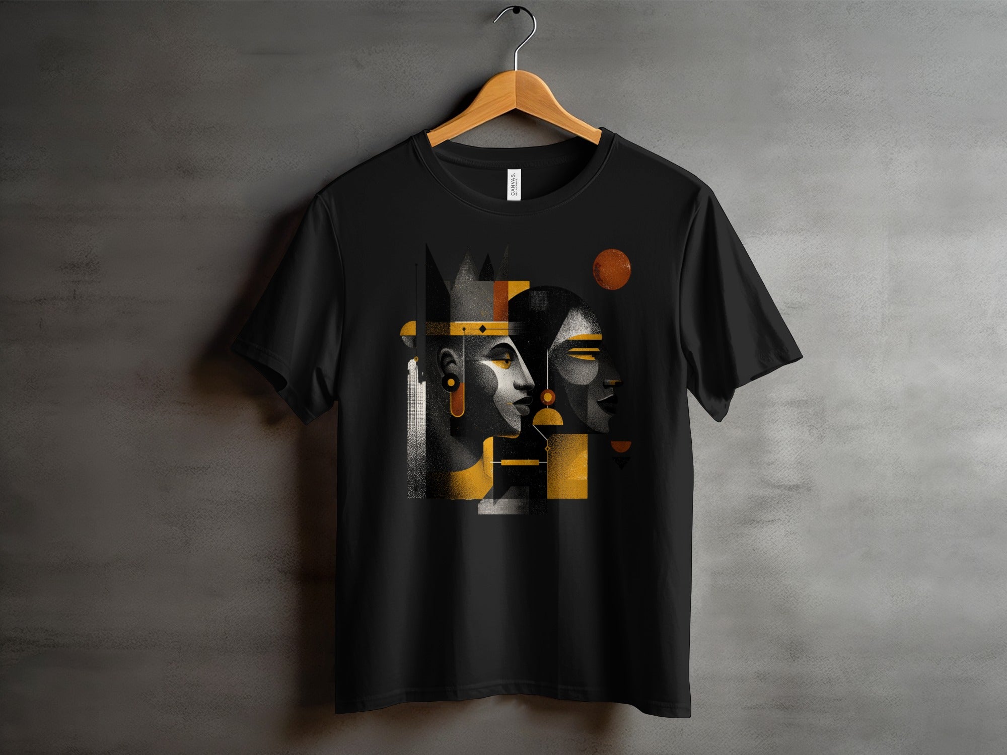 Ancient Egyptian Art of Two Faces T-shirt