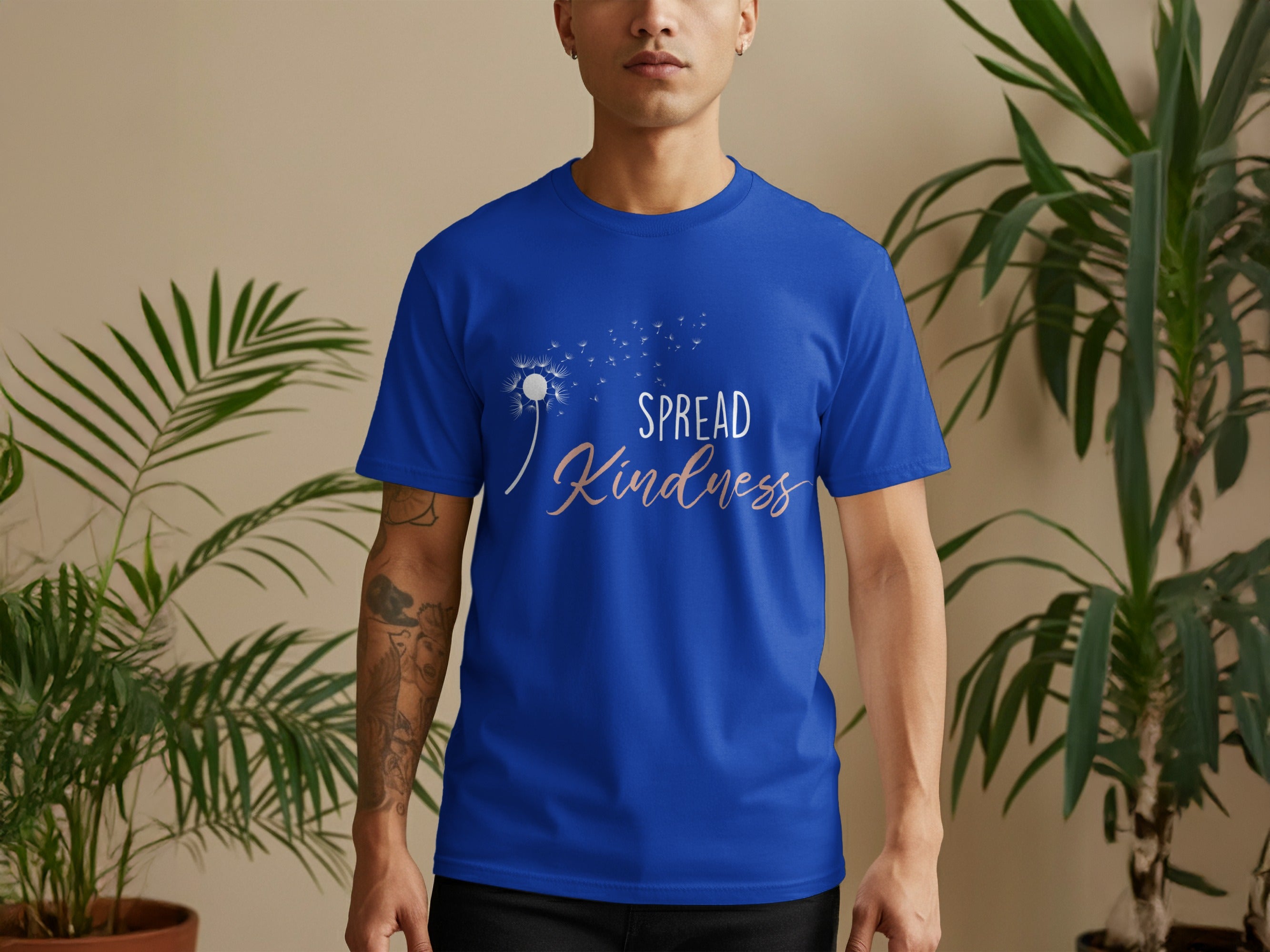 Spread Kindness Dandelion Graphic T-shirt