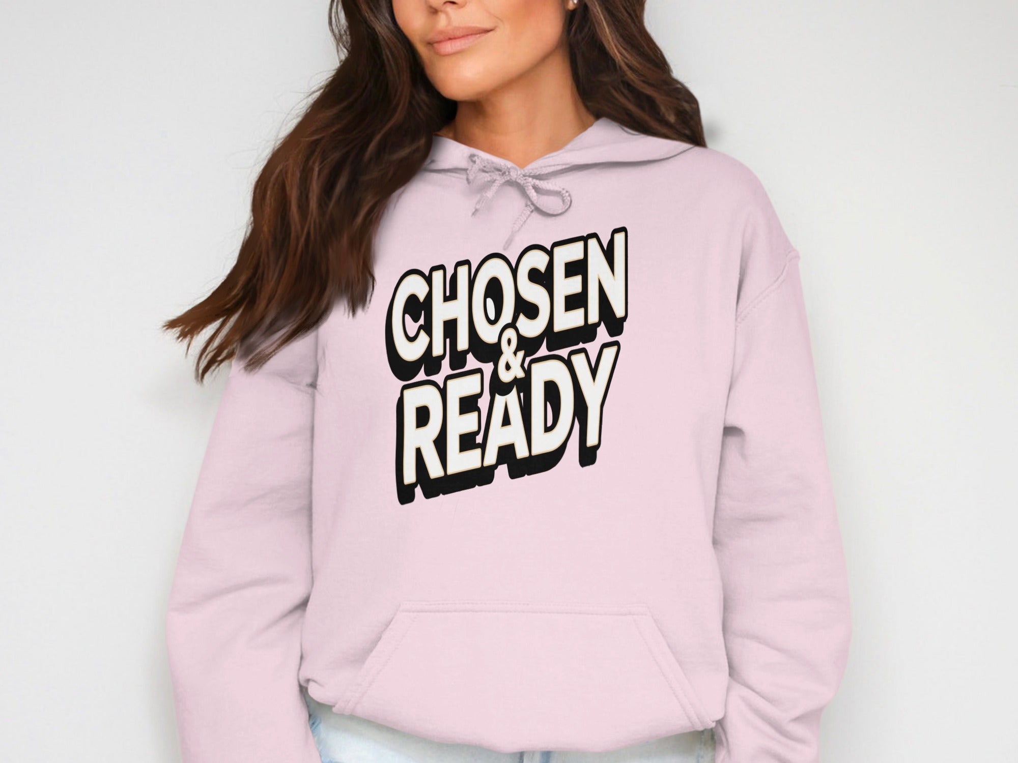 Chosen and Ready Comfort Hoodie for Everyday Casual Wear