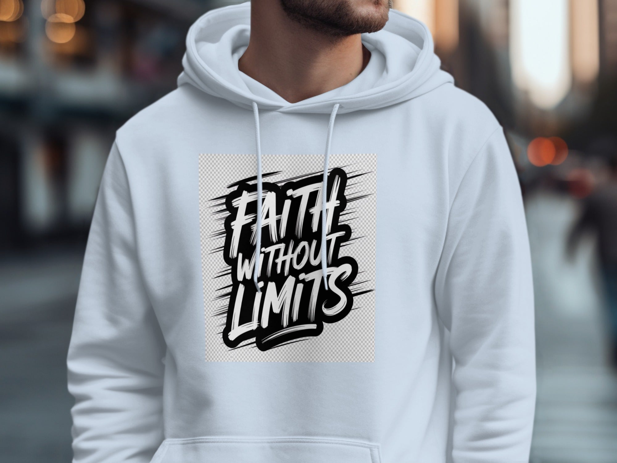 Faith Without Limits Graphic Hoodie Product