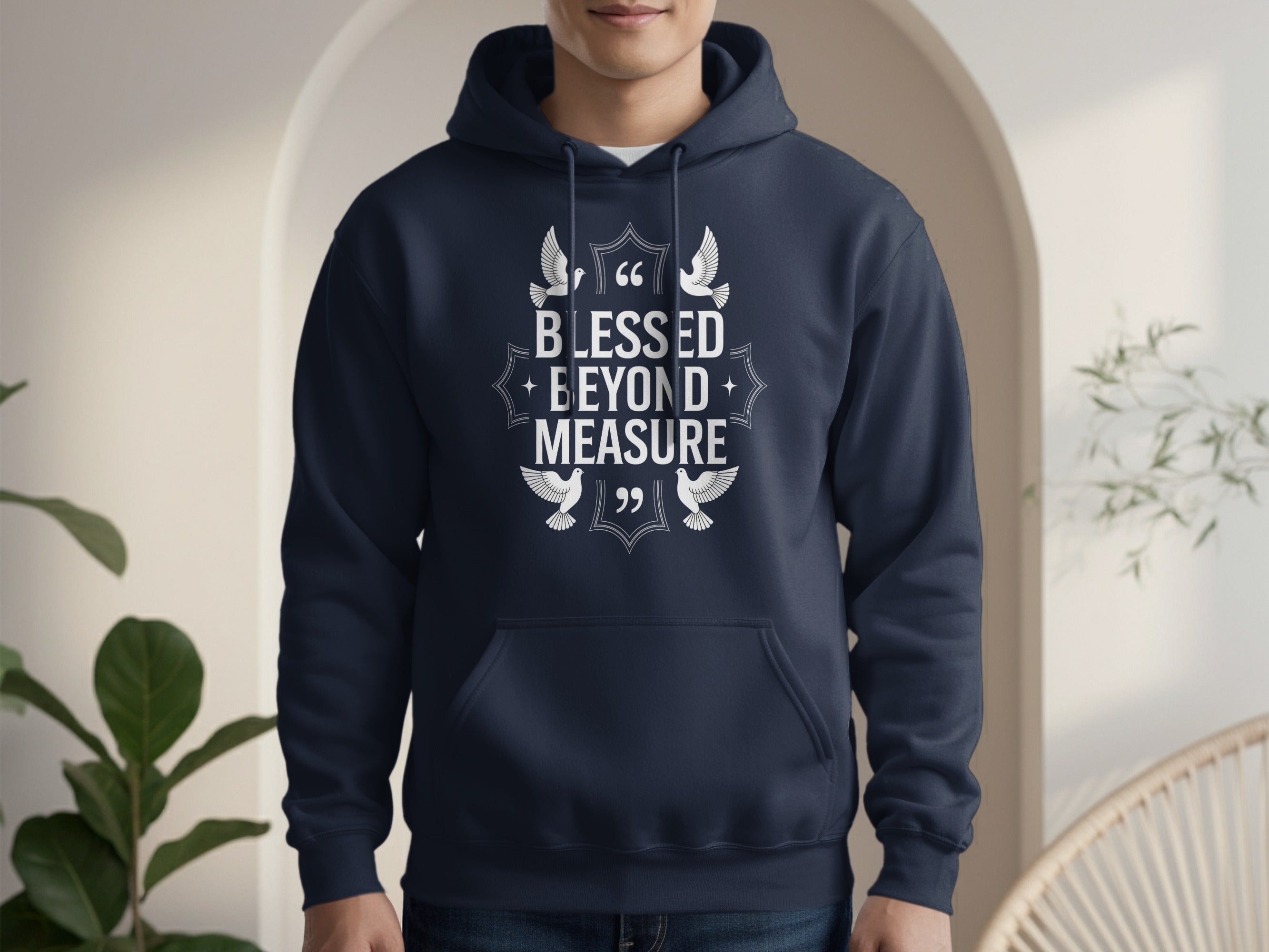 Blessed Beyond Measure Inspirational Hoodie