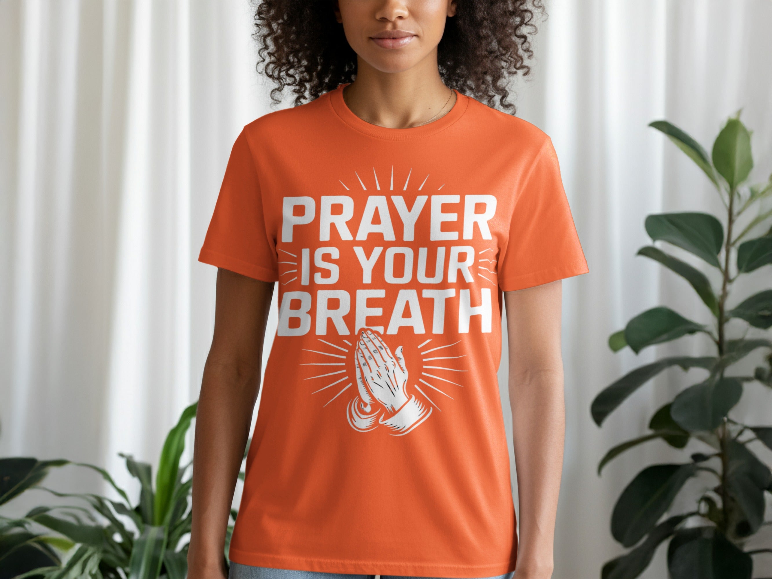 Prayer Is Your Breath Inspirational Tee