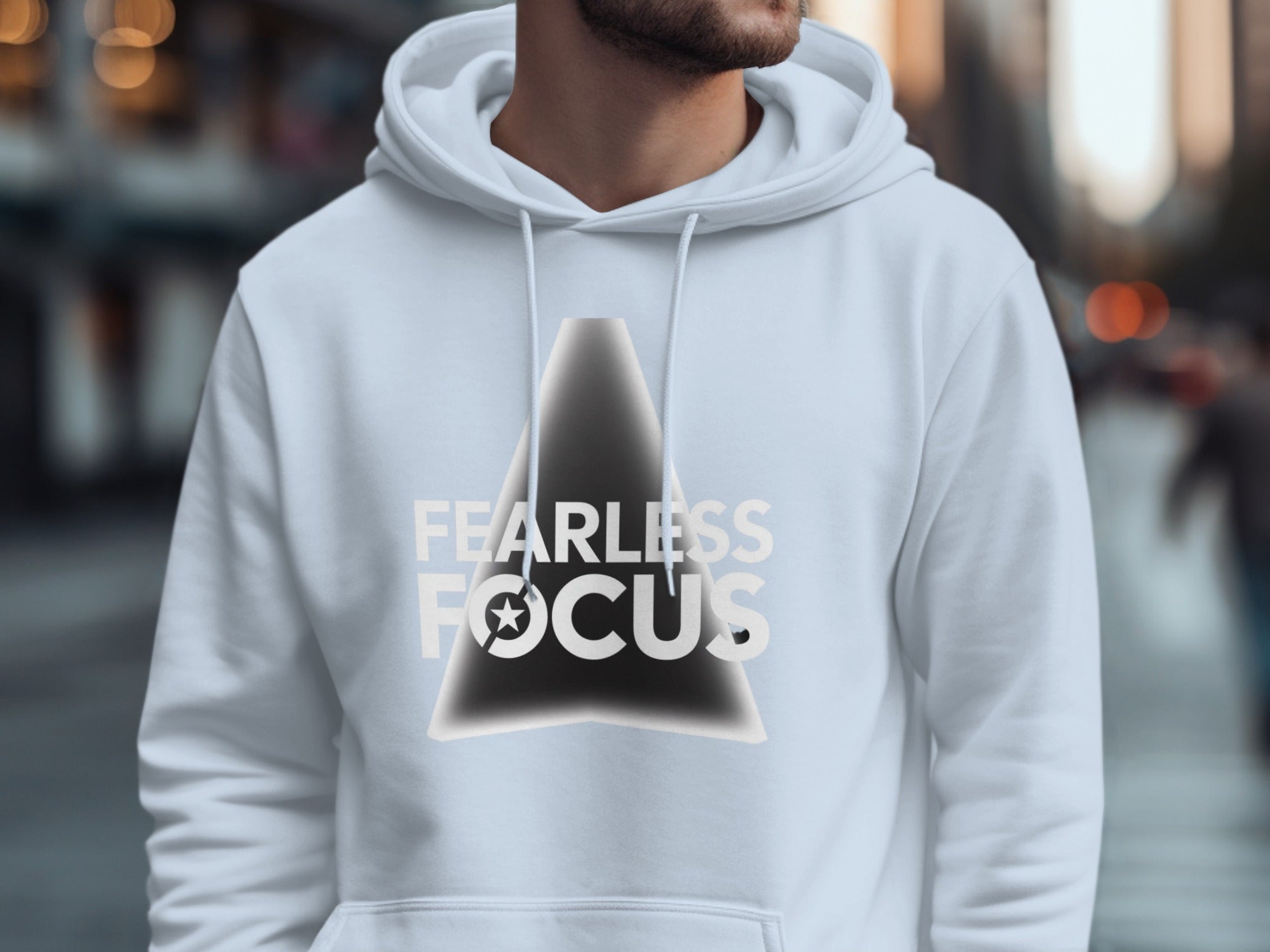 Fearless Focus Graphic Design Hoodie Product