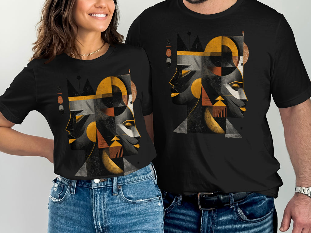 Modern Abstract Artwork Graphic Print T-Shirt