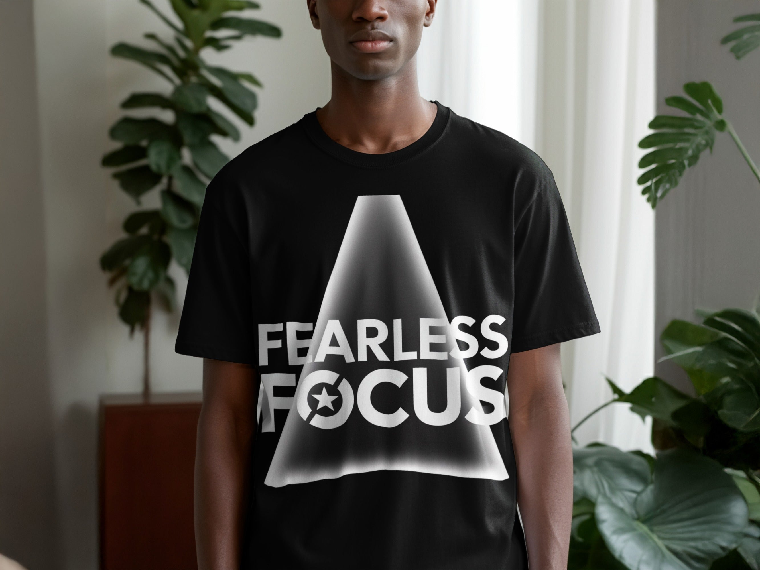 Fearless Focus Graphic Printed T-shirt