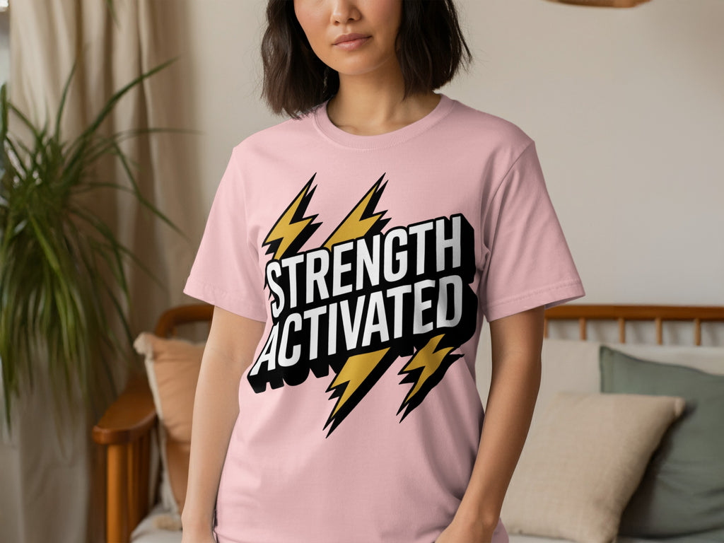 Strength Activated Graphic T-Shirt Fashion Product