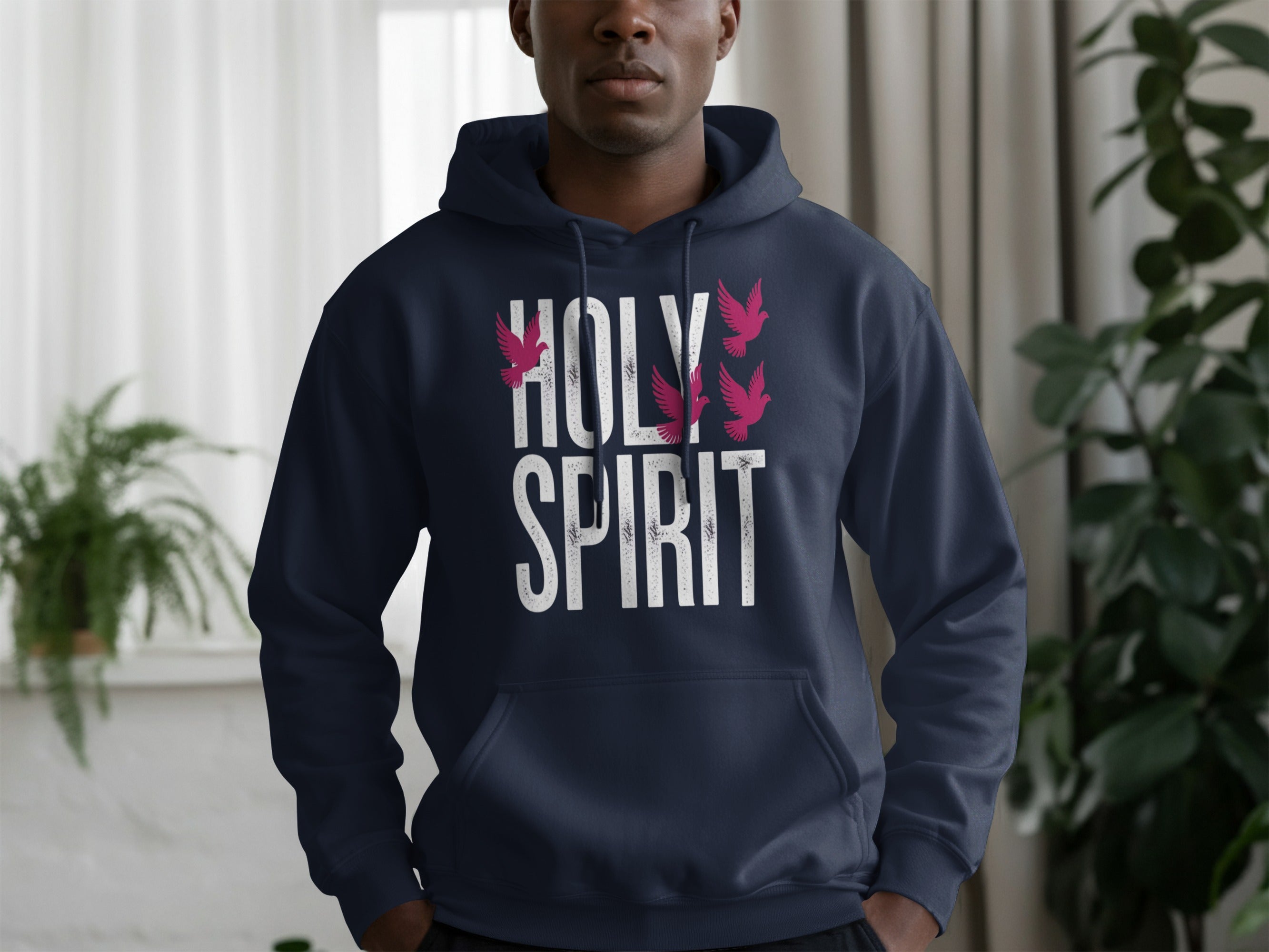 Holy Spirit Hoodie Religious Inspirational Apparel