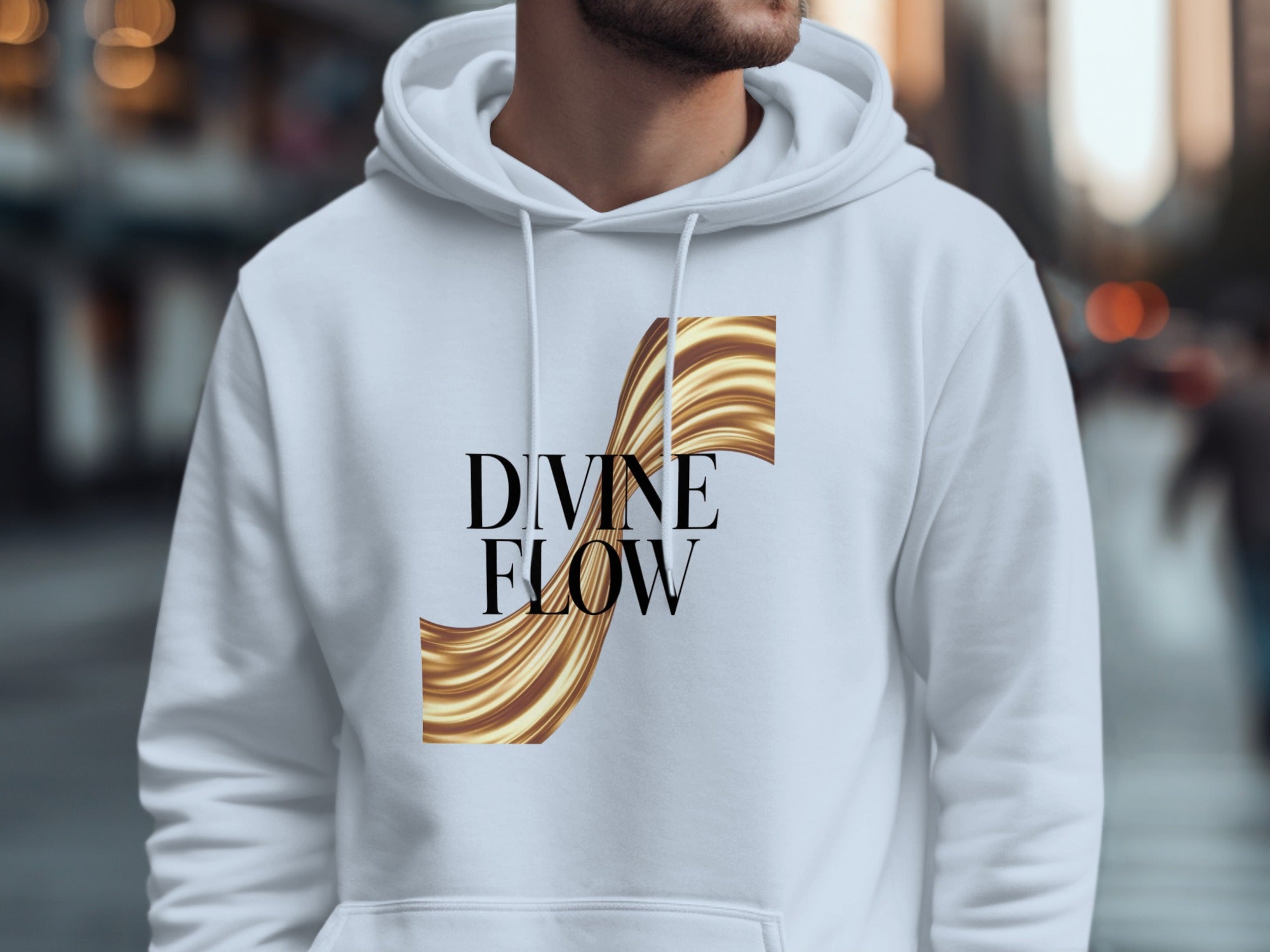 Divine Flow Hoodie Design for Casual Wear
