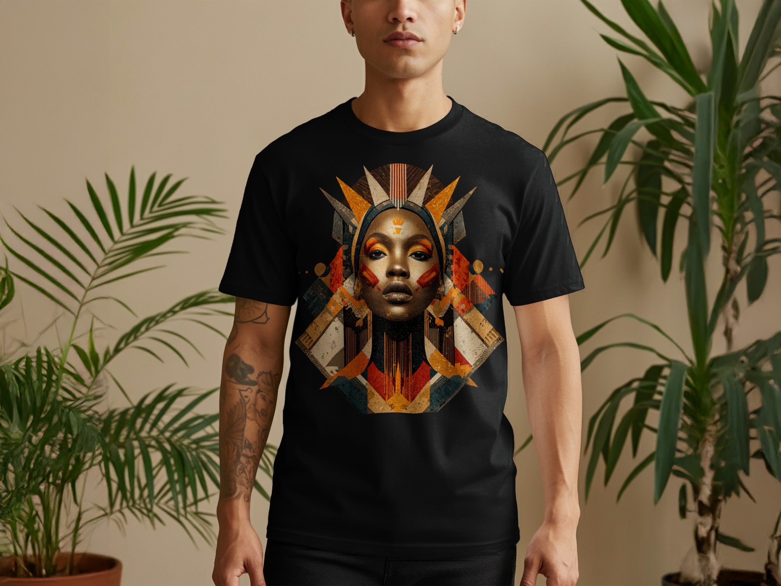 Vibrant Artistic Graphic Tee for Bold Fashion Statements