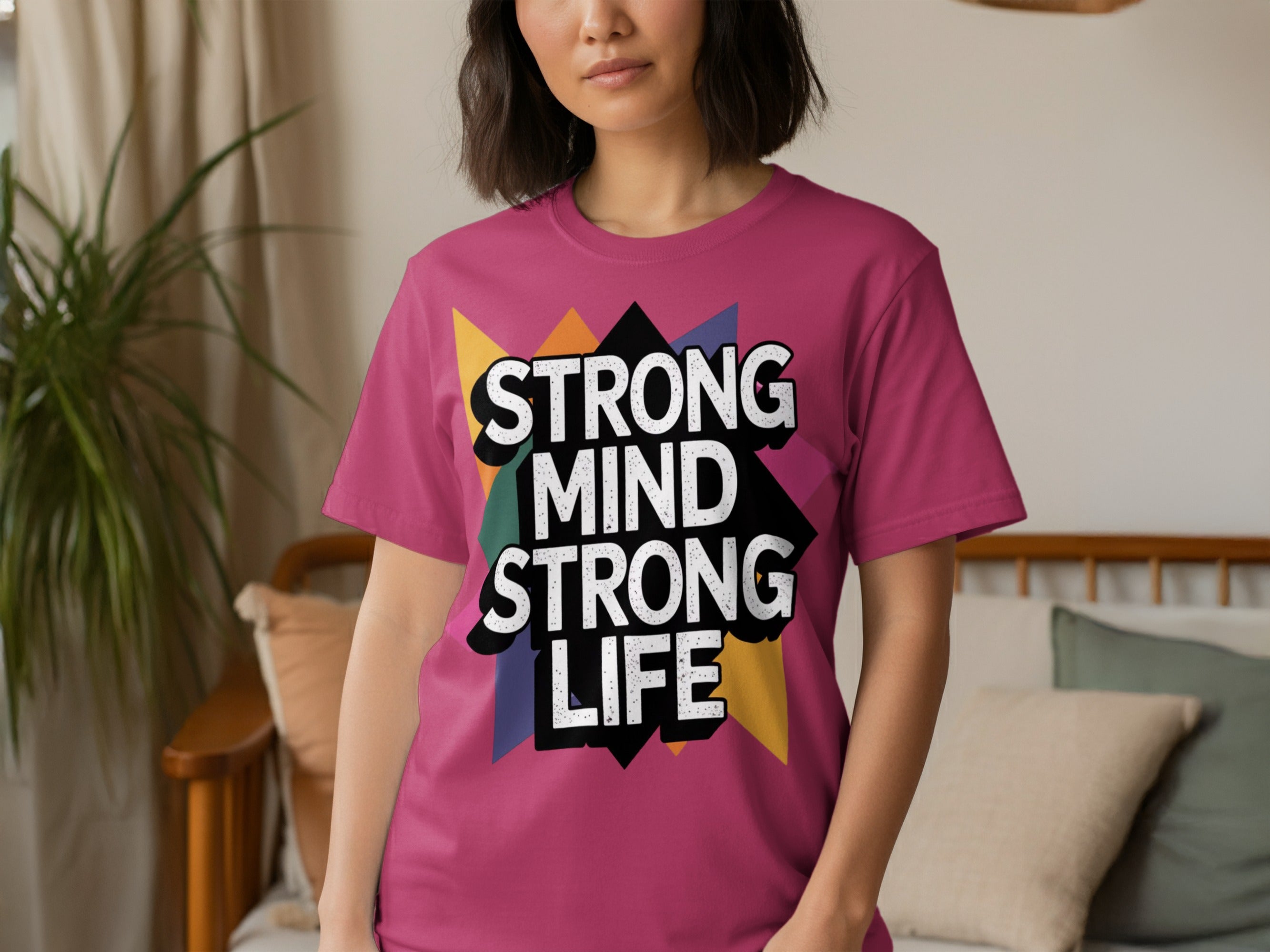 Strong Mind Strong Life motivational t-shirt