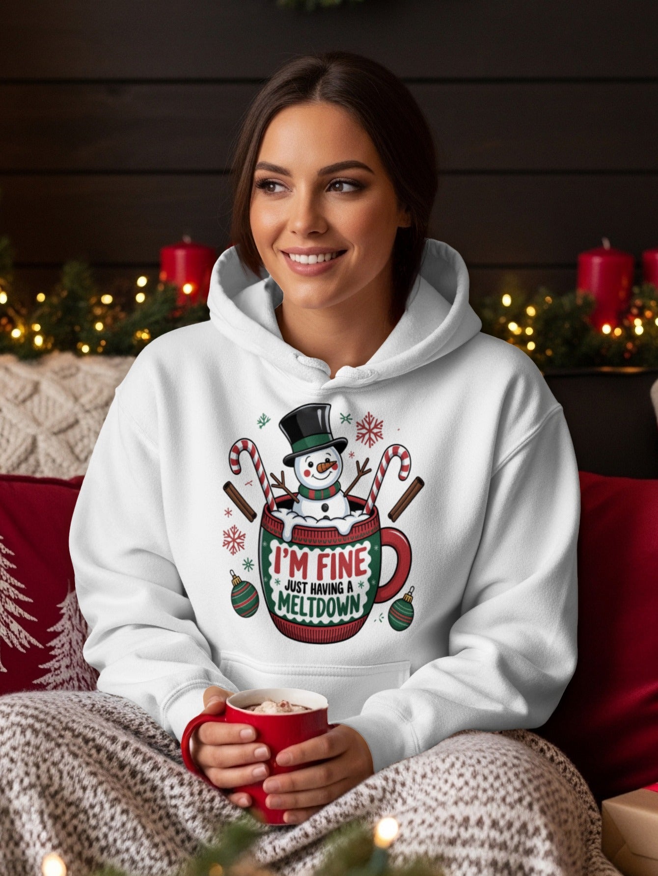 I'm Fine Just Having A Meltdown Hoodie