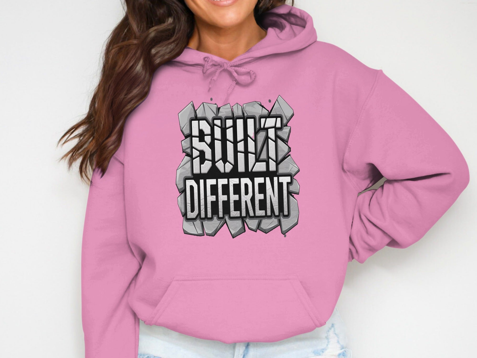 Built Different Graphic Hoodie for Unique Style