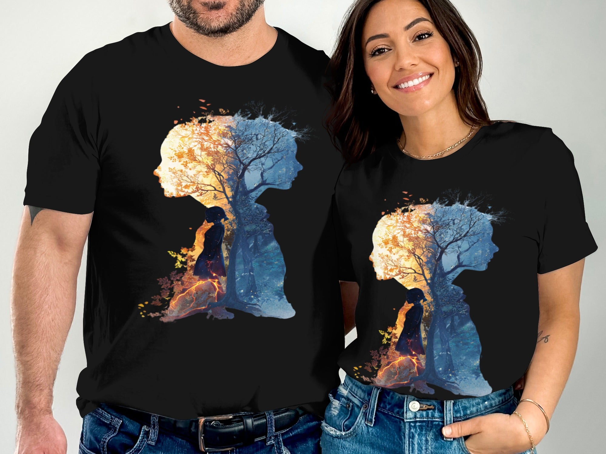 Artistic Mind Tree Themed Graphic Apparel