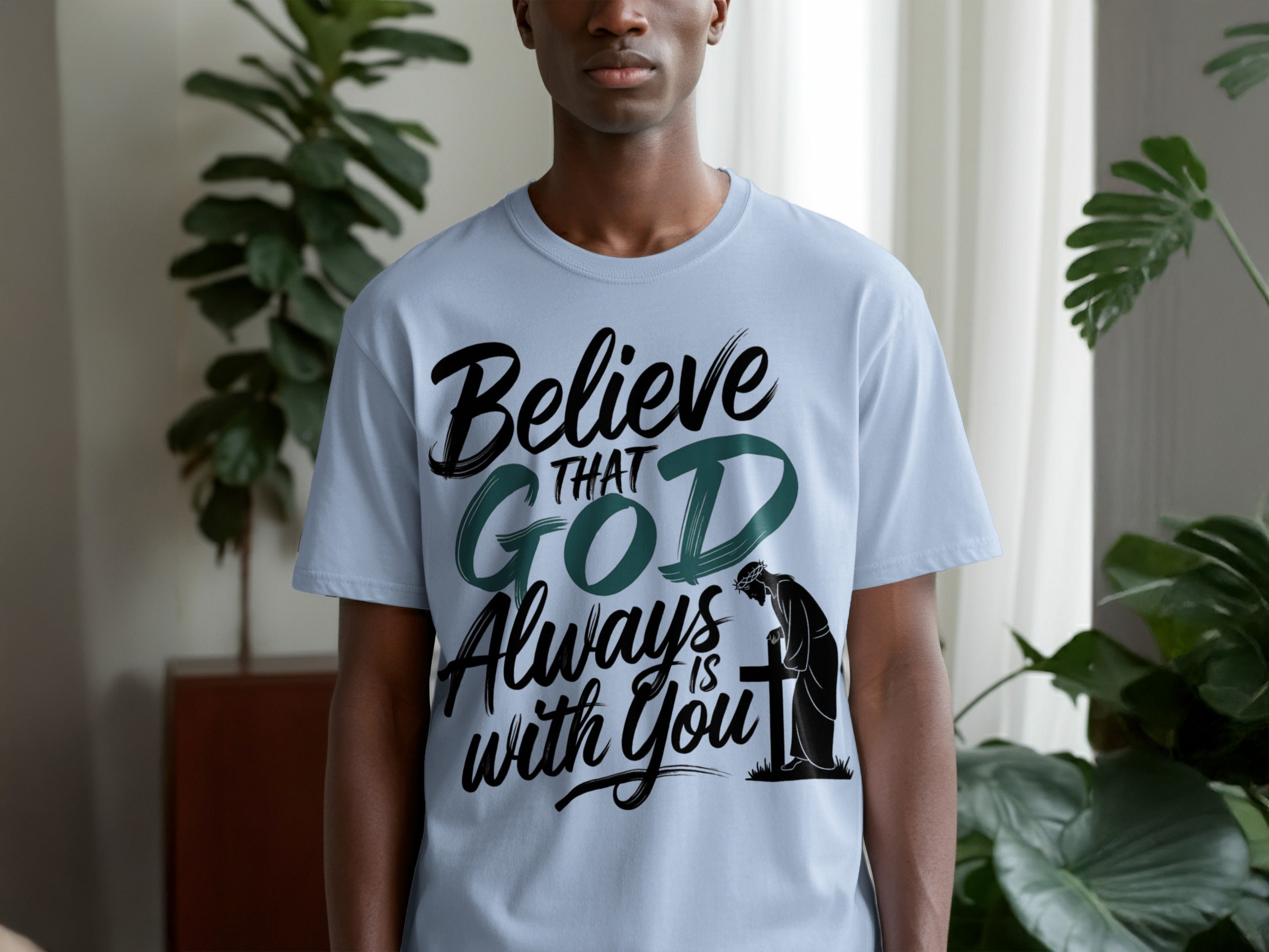 Believe God Always is with You inspirational product
