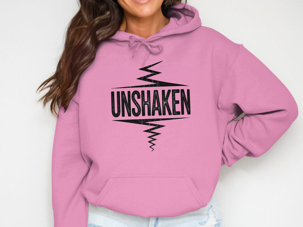 Unshaken Graphic Hoodie for Stylish Comfort