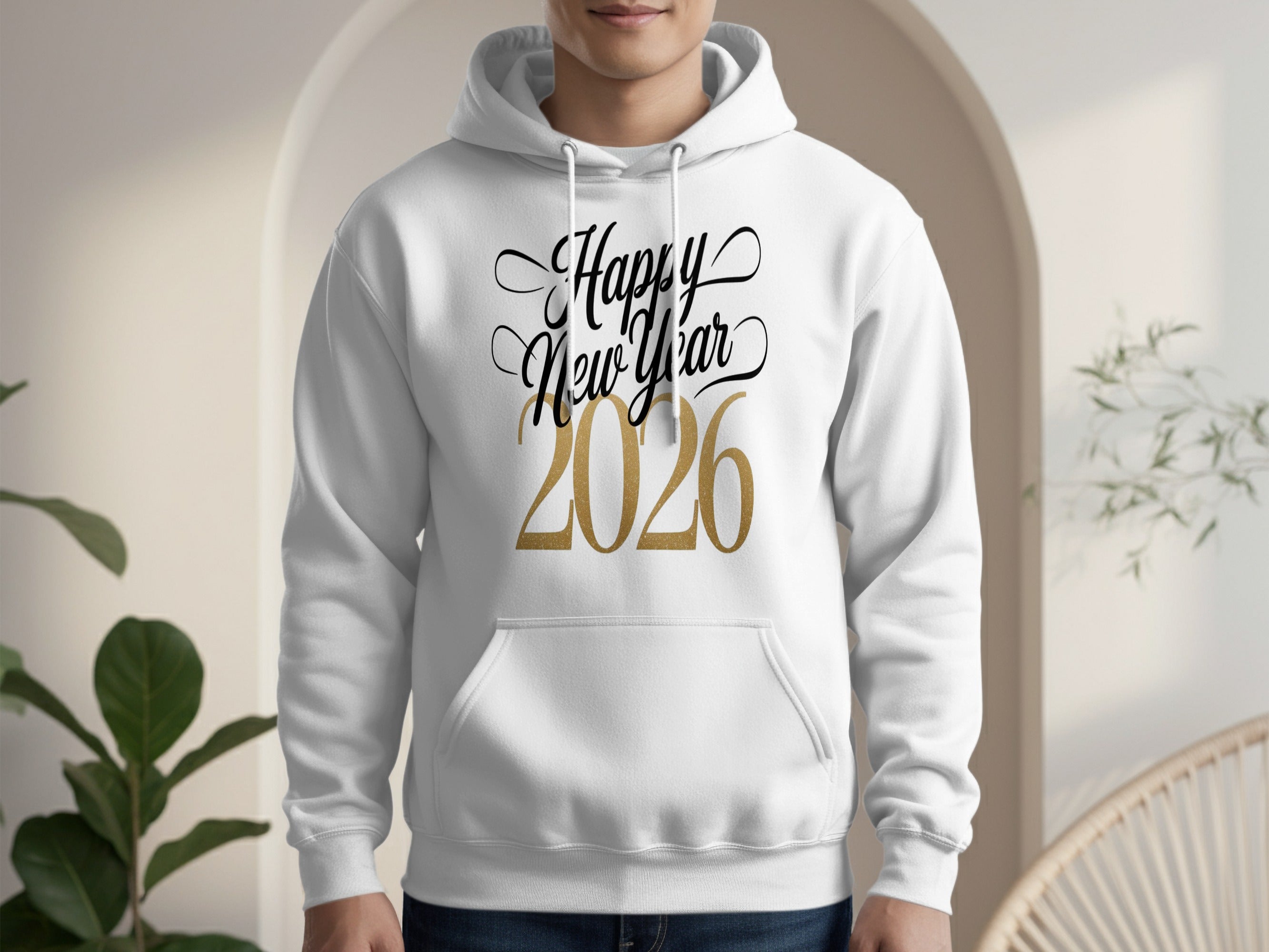 Happy New Year 2026 Hoodie for Celebrations