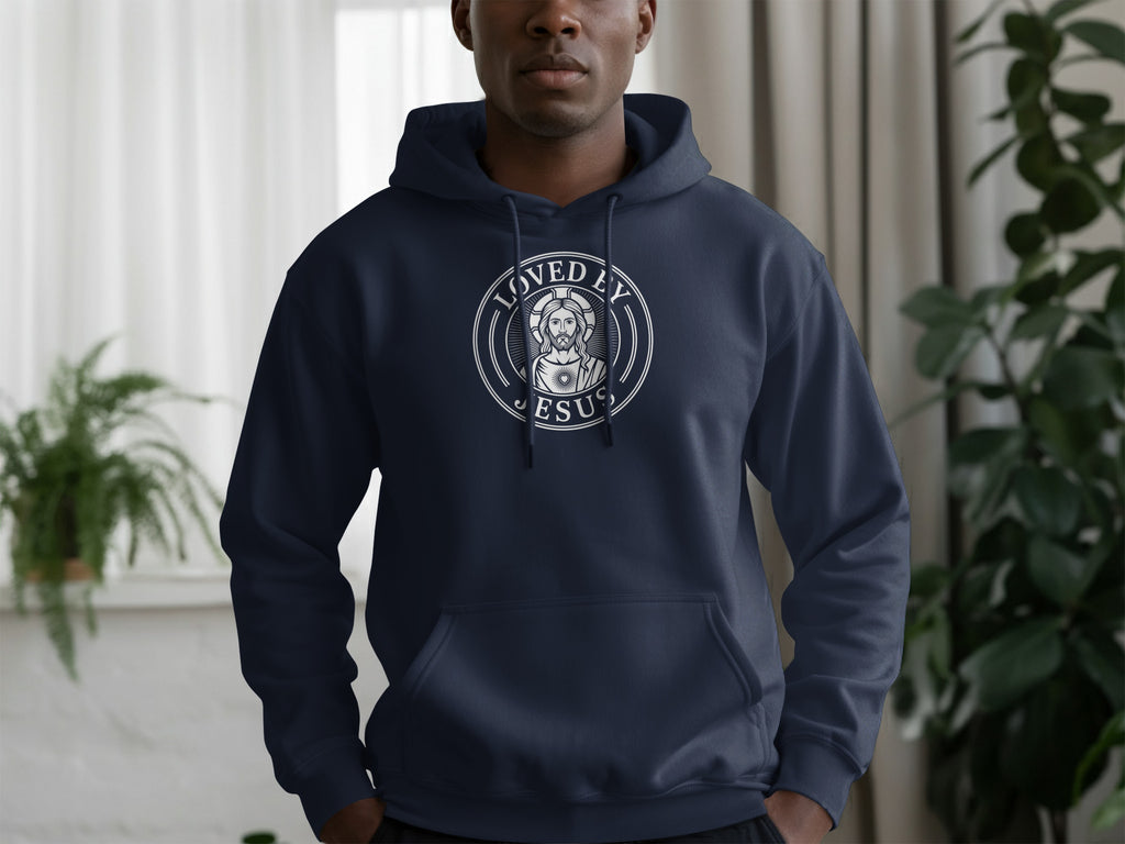 Loved By Jesus Hoodie for Faithful Shoppers