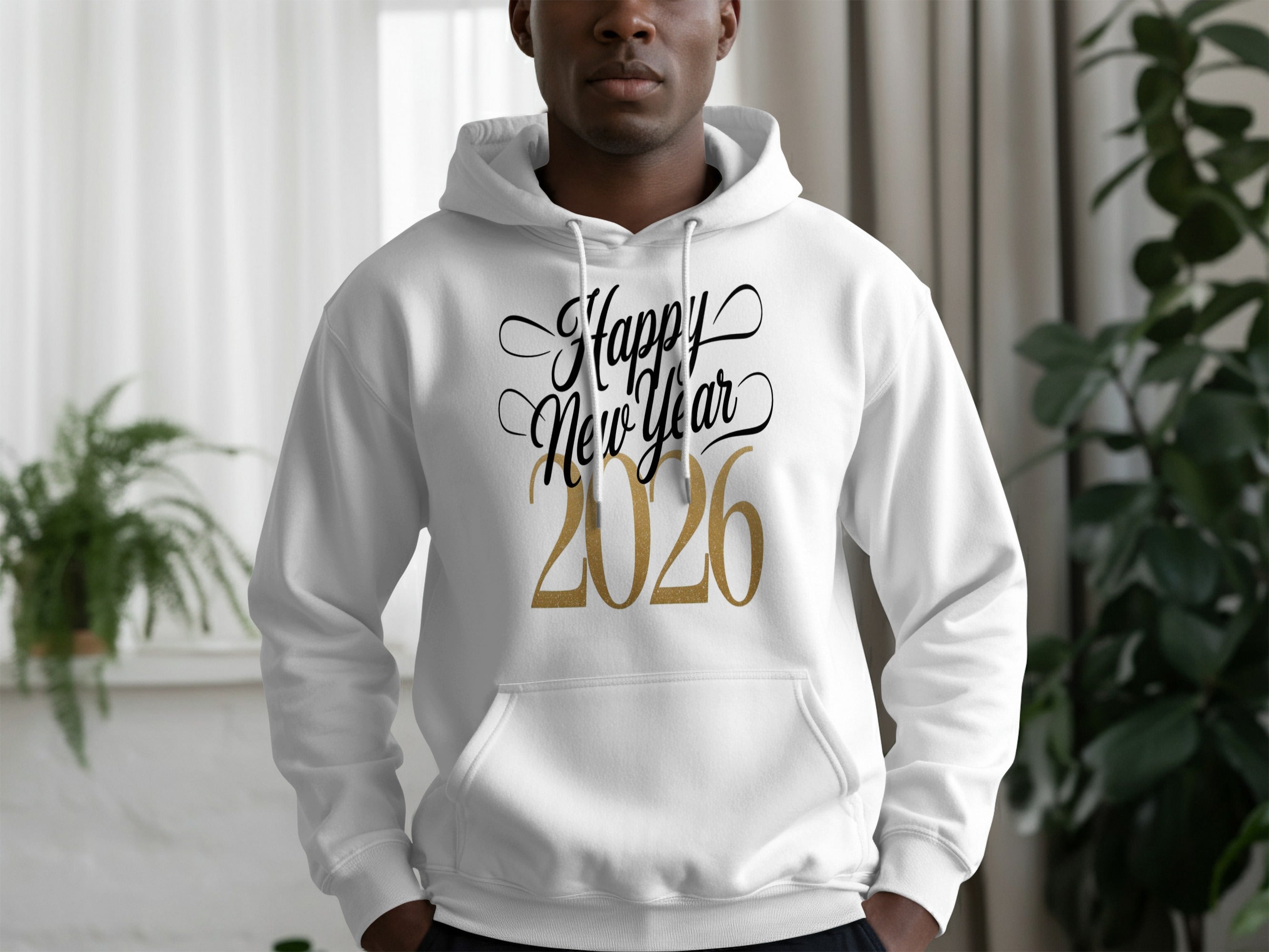 Happy New Year 2026 Hoodie Celebratory Apparel