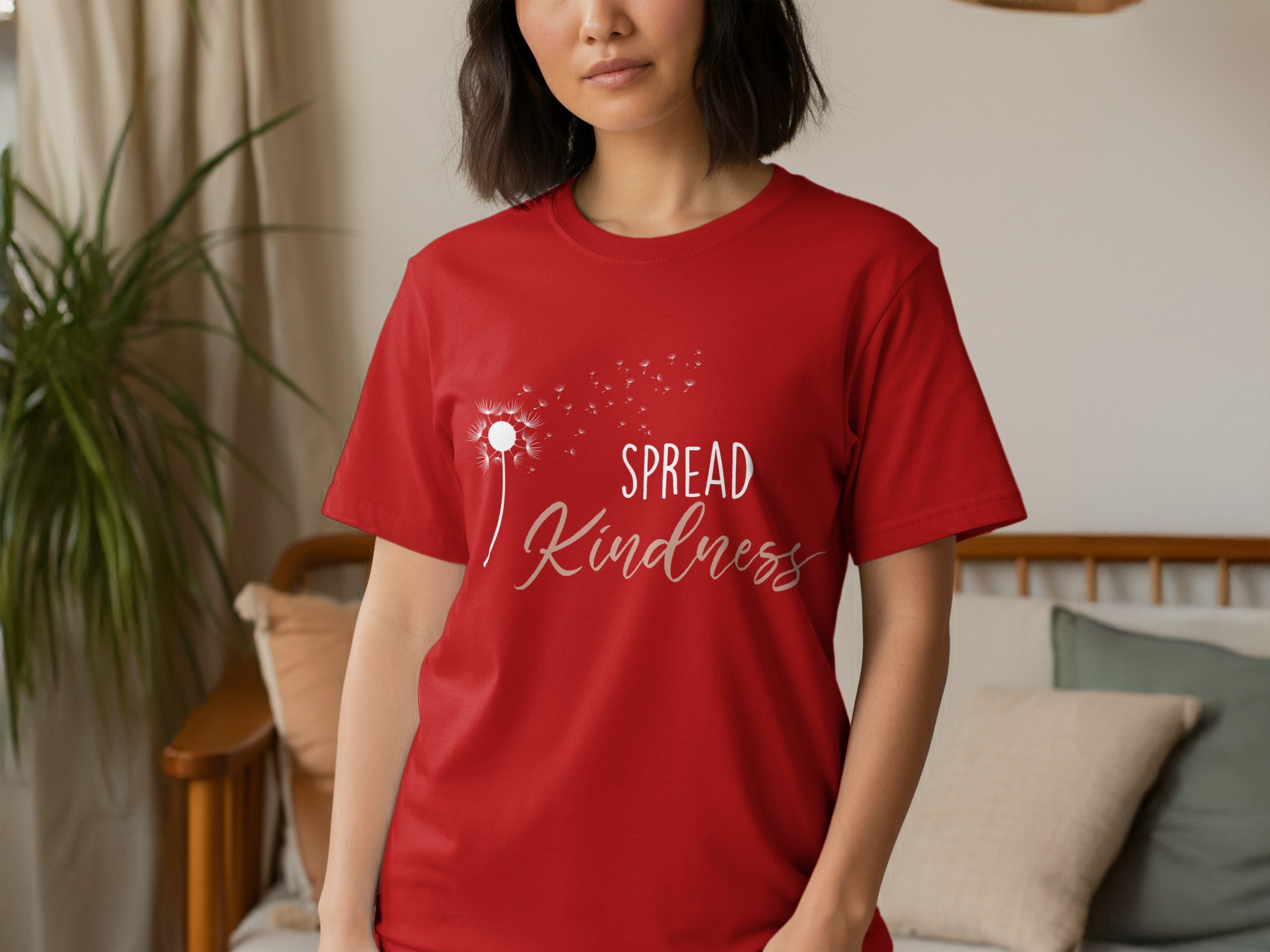 Spread Kindness Dandelion Graphic T-shirt