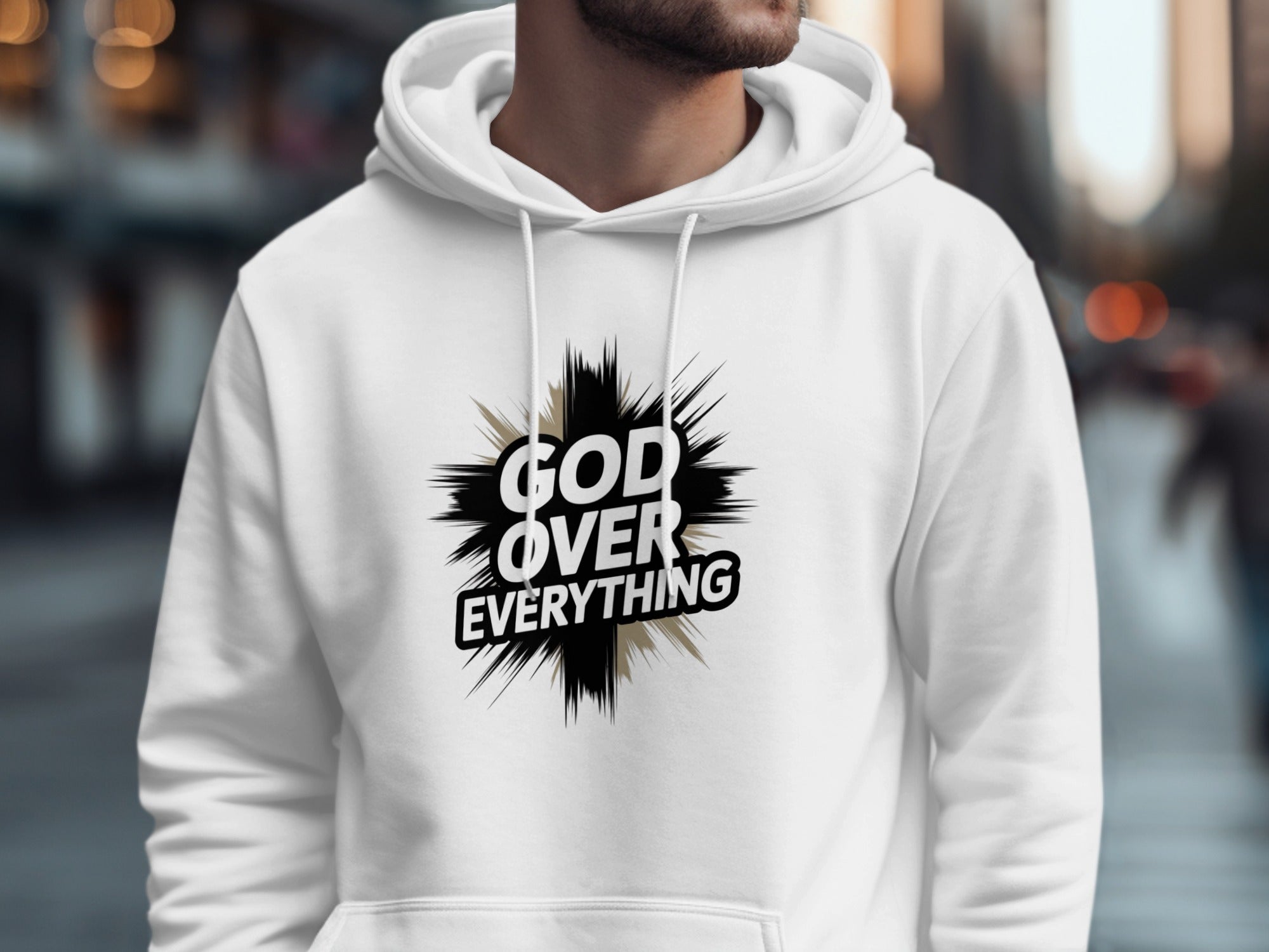 GOD OVER EVERYTHING Unisex hoodie
