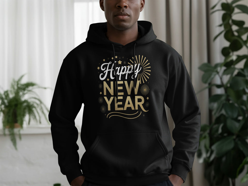 Celebrate New Year's Eve with Happy New Year Hoodie