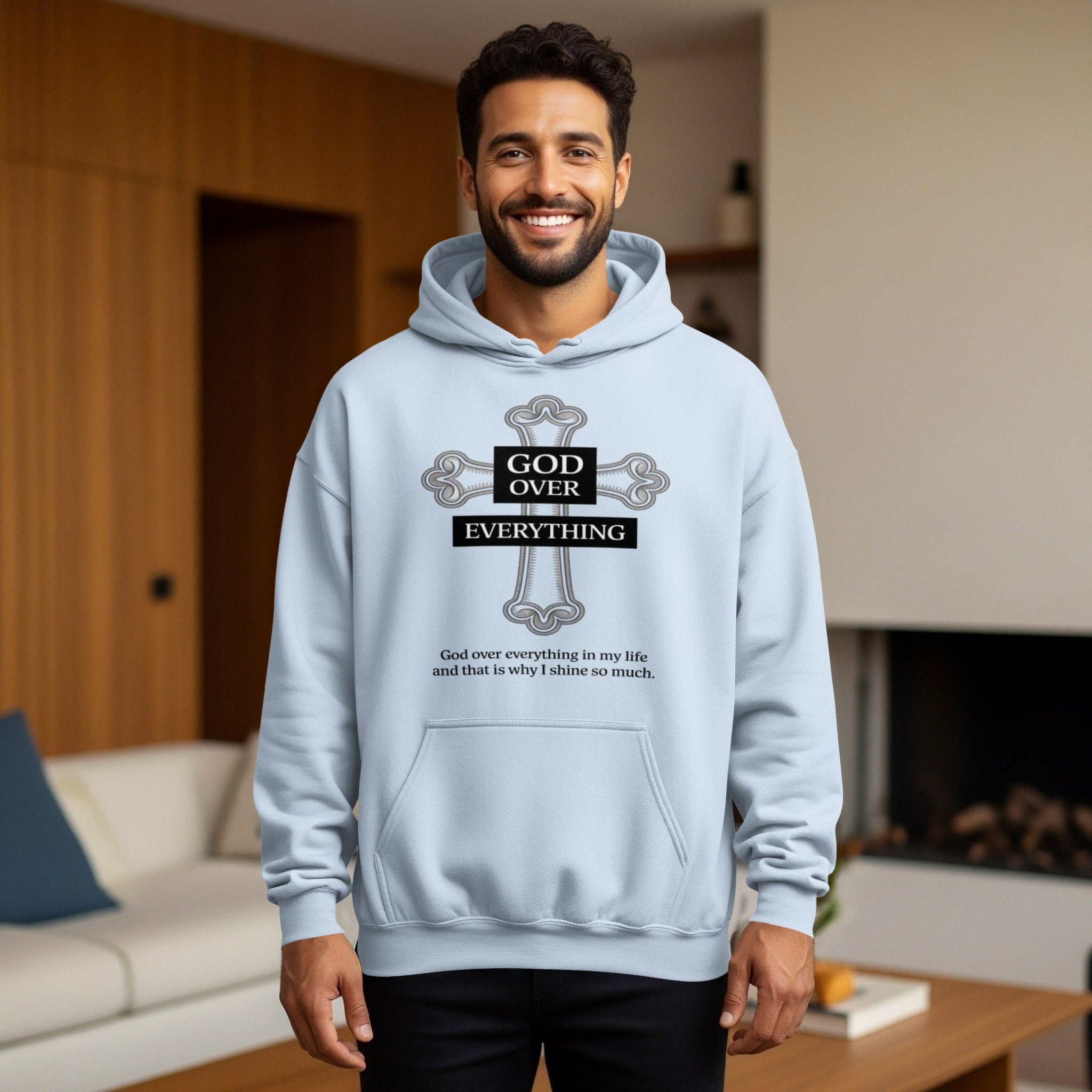 God Over Everything Hoodie For Inspirational Style