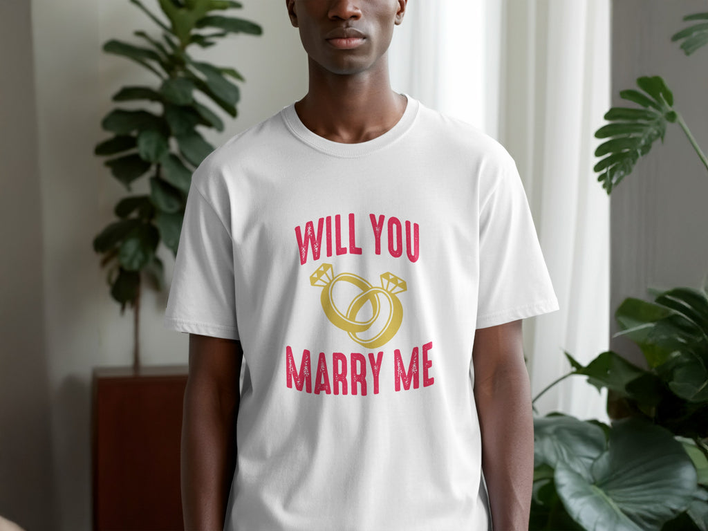 Will You Marry Me Engagement Proposal Shirt