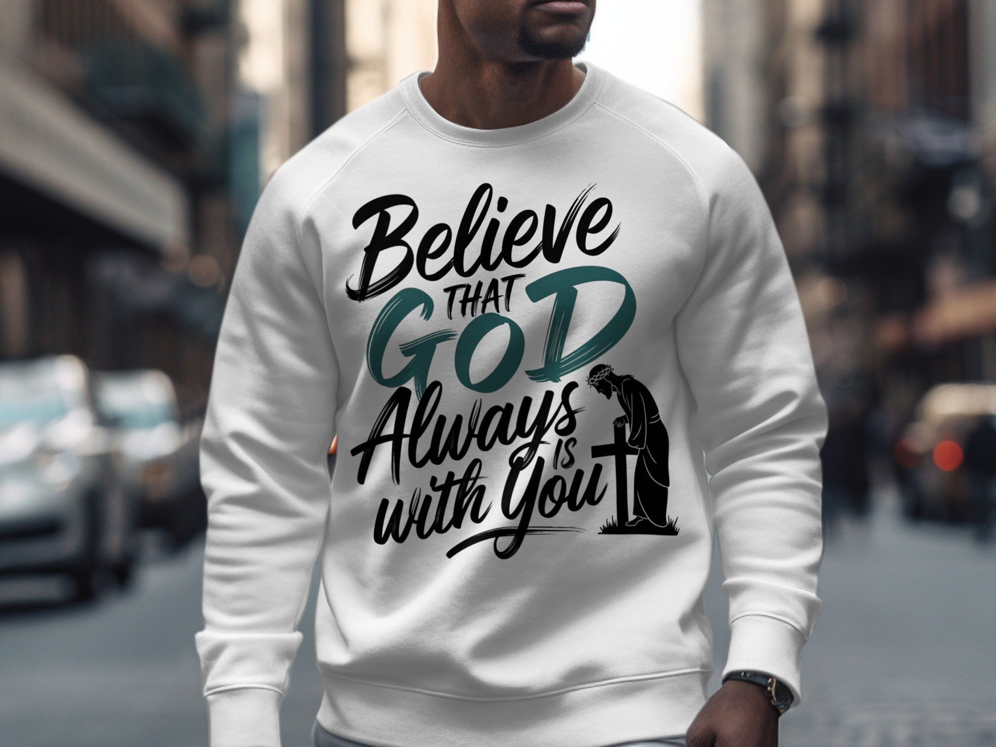 Believe That God Always Is with You Christian Shirt