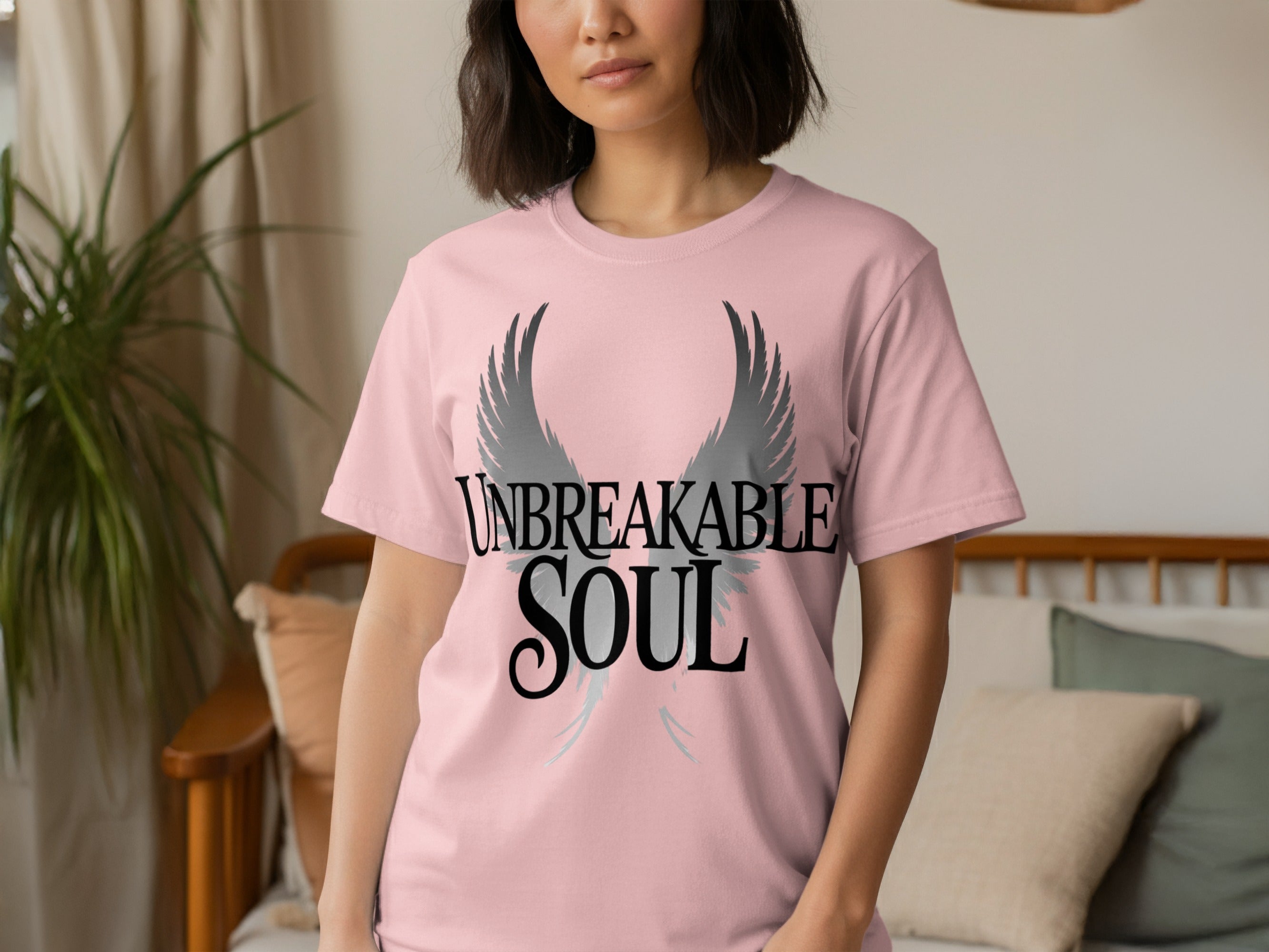 Unbreakable Soul Graphic Tee Bold Statement T-Shirt