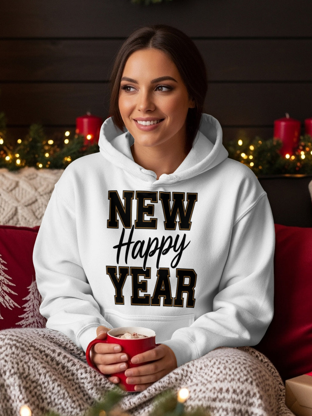 New Happy Year Hoodie for Cozy Winter Celebrations