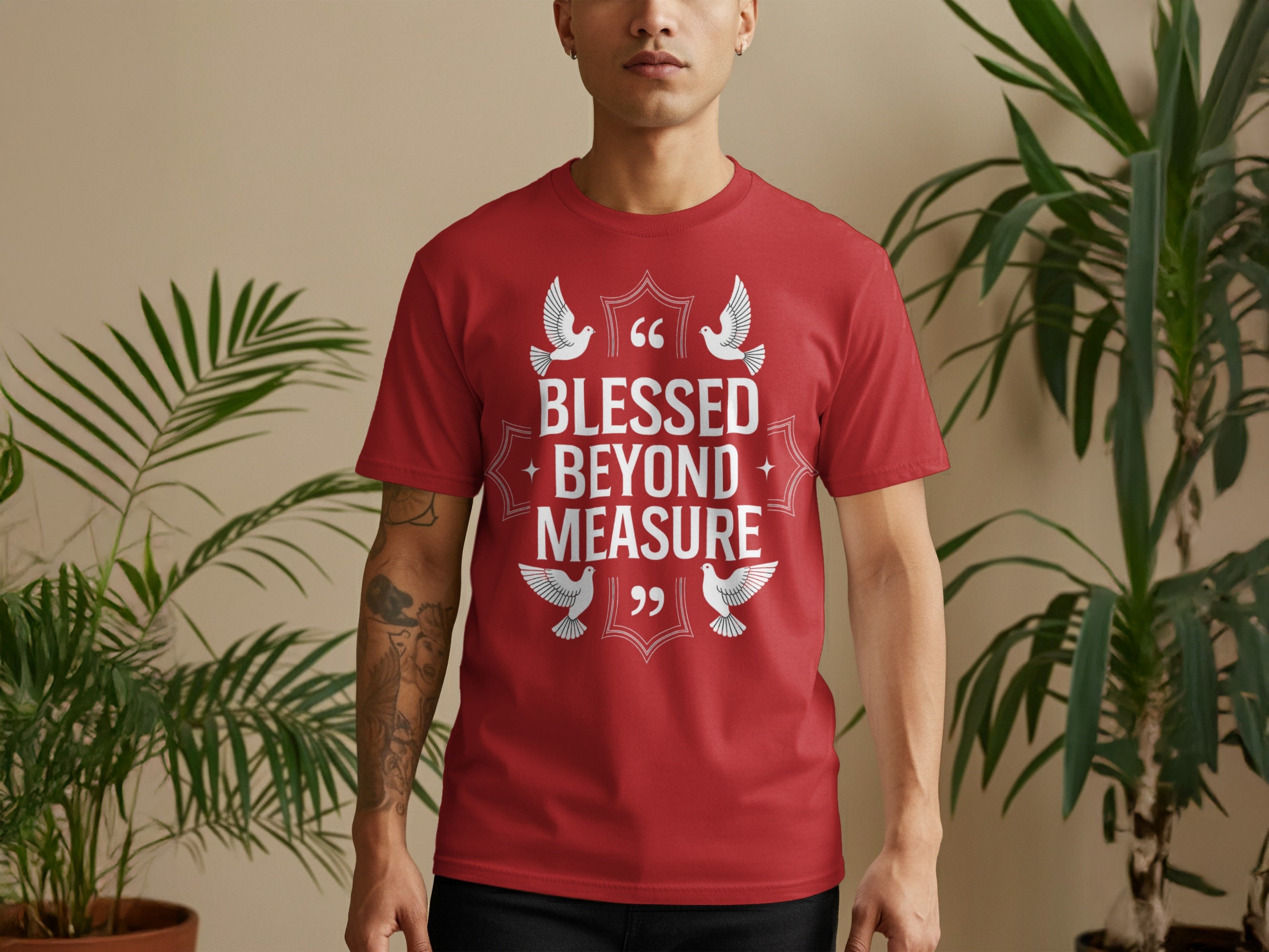 Blessed Beyond Measure Graphic T-Shirt for casual outfits