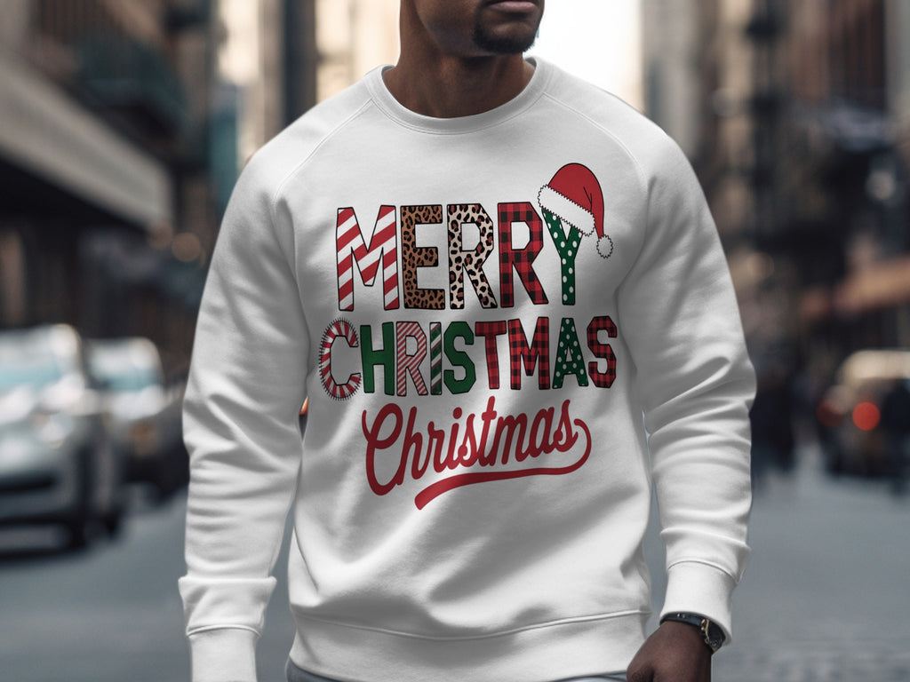 Merry Christmas Holiday Sweatshirt Shirt Gift Idea