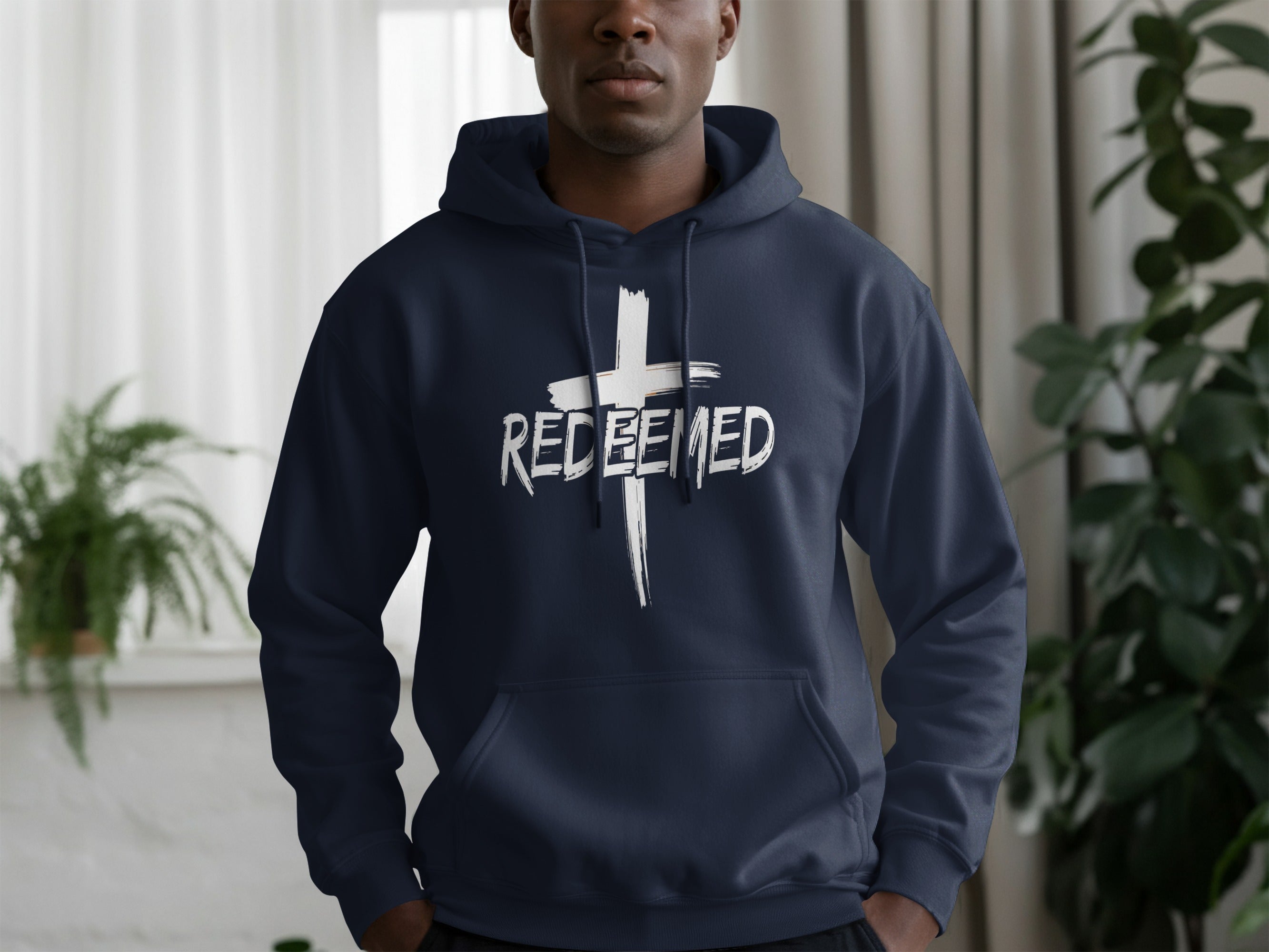 Cross Design Redeemed Hoodie Product