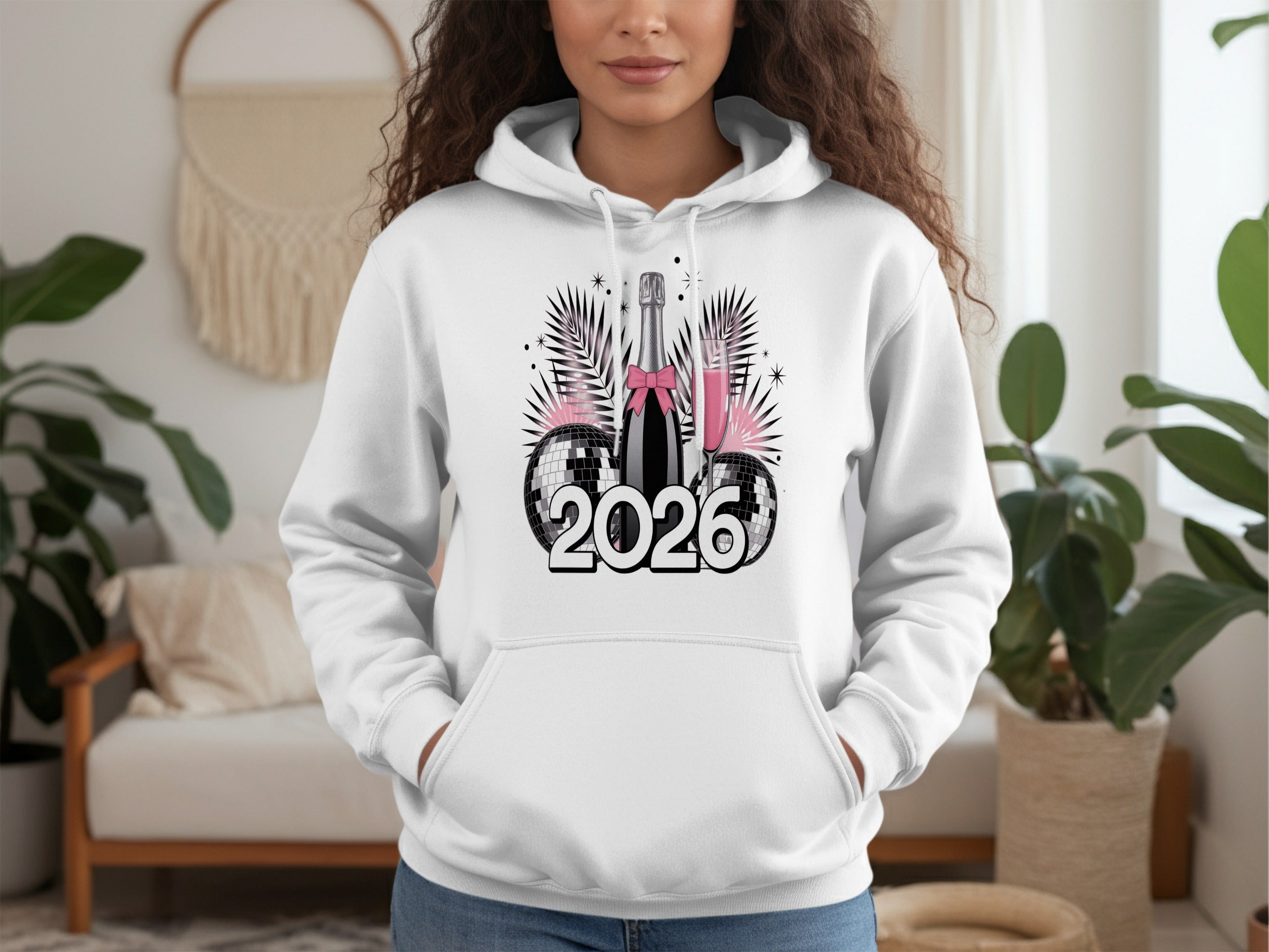 Celebrate New Year 2026 with Stylish Hoodie Product